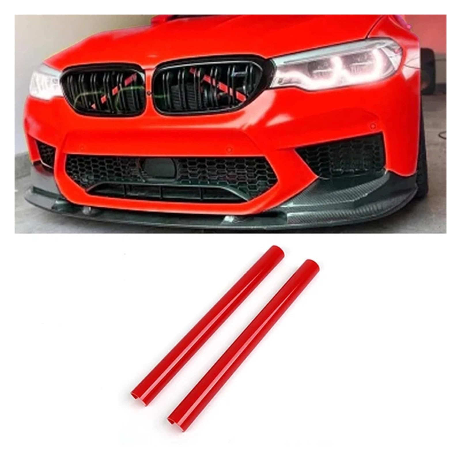 Frontgrill Auto Kühlergrill Zierstreifen Für F30 F31 F32 F33 F34 F36 F20 F21 F22 F23 G29 Auto Styling Dekoration Zubehör Front Nieren Kühlergrill(Rot) von Rdtnvc