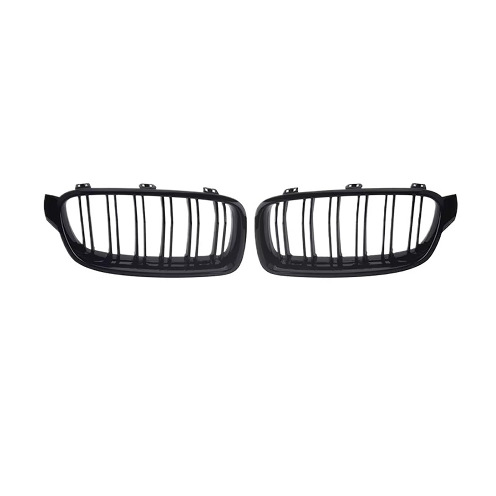 Frontgrill Auto Nierengrill Für F30 F35 3 Serie 2012 2013 2014 2015 2016 2017 2018 2019 Frontstoßstange Racing Sport Grill Dual Lamellen Nierengrills Front Nieren Kühlergrill(Grille Hood A) von Rdtnvc