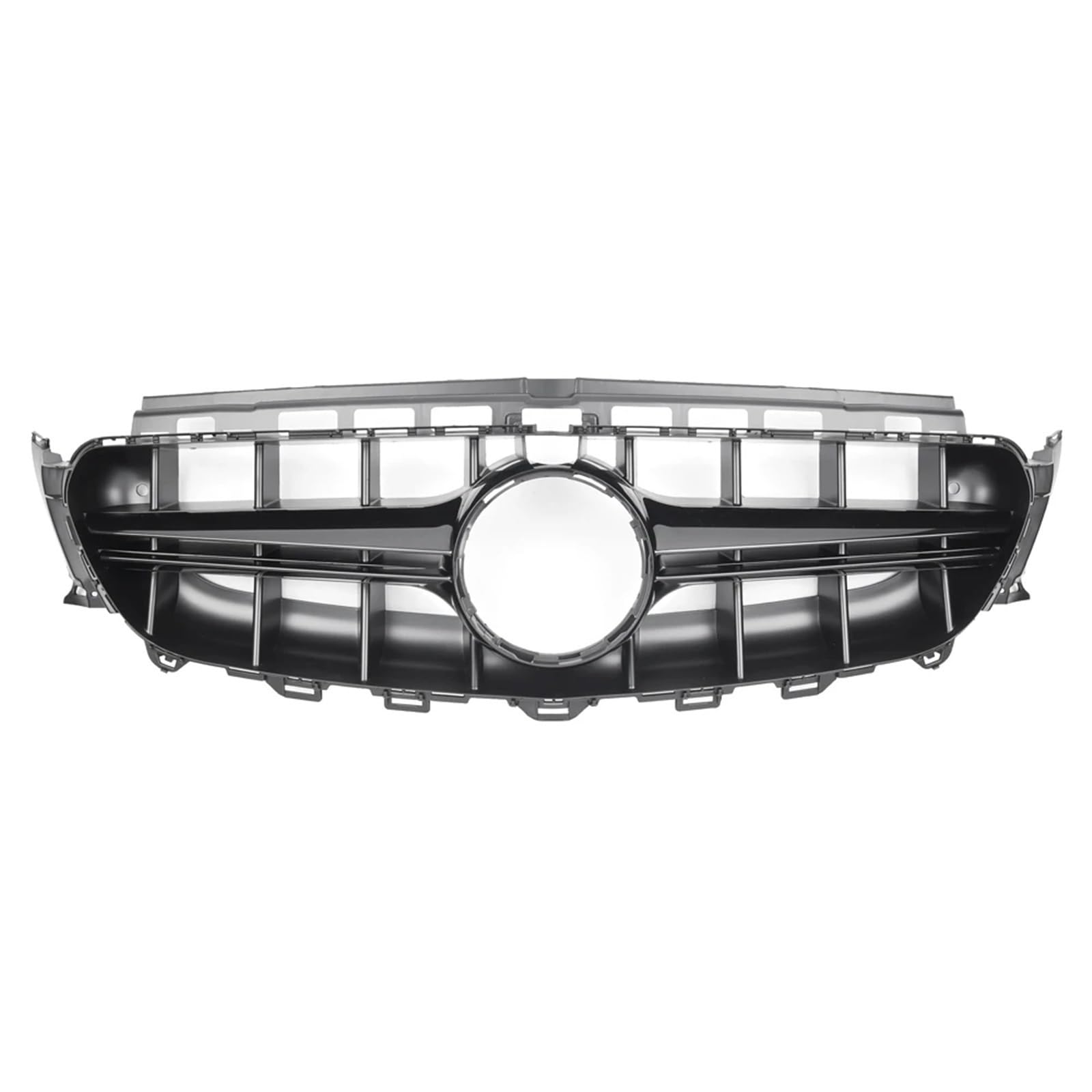 Frontgrill Chrom-Frontstoßstangengrill Für Benz E-Klasse W213 2016 2017 2018 2019 E180 E200 E220 E43 Für AMG Racing-Kühlergrill Im Black Diamond-Stil Front Nieren Kühlergrill(E63S-Black) von Rdtnvc