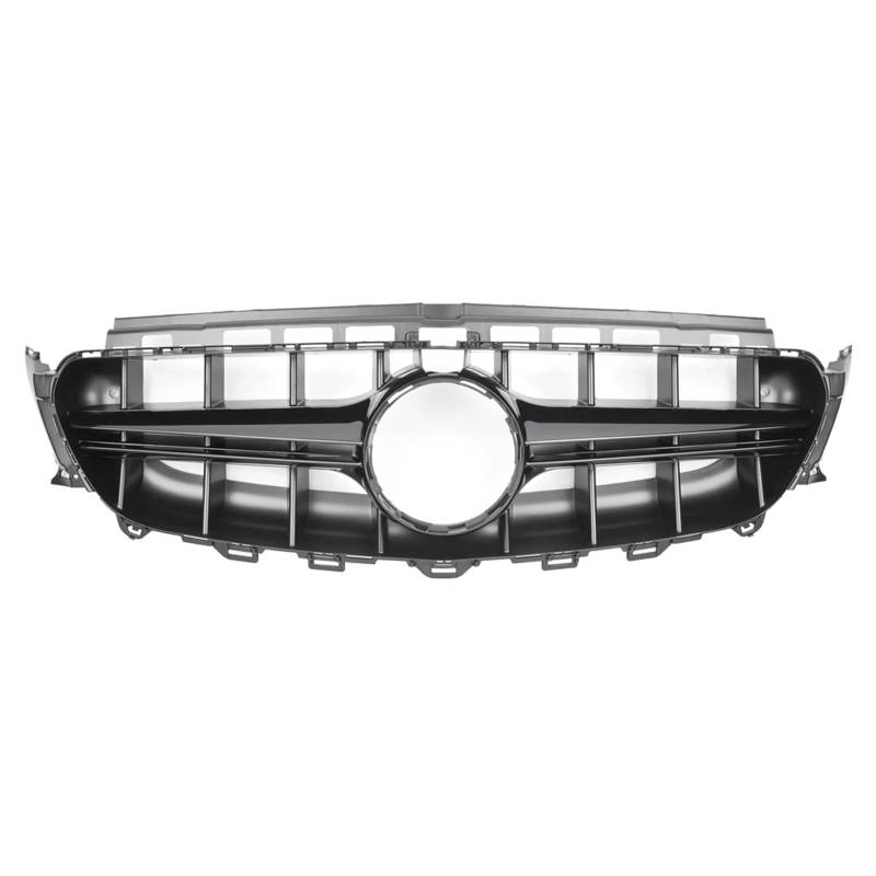 Frontgrill Chrom-Frontstoßstangengrill Für Benz E-Klasse W213 2016 2017 2018 2019 E180 E200 E220 E43 Für AMG Racing-Kühlergrill Im Black Diamond-Stil Front Nieren Kühlergrill(E63S-Black) von Rdtnvc