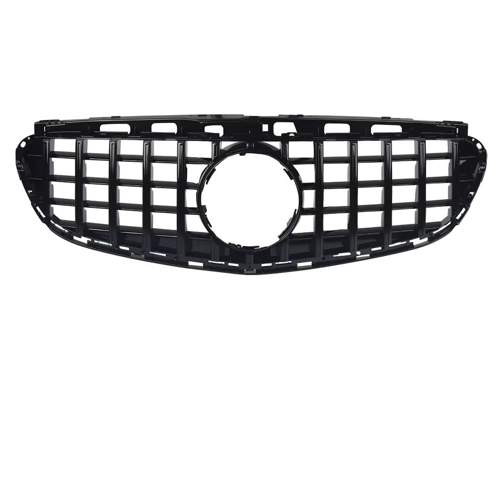 Frontgrill Chrome Black Diamonds Style Renngrill Für Benz E-Klasse W212 E300 E350 E400 2014 2015 2016. Für AMG Style Frontstoßstangengrill Front Nieren Kühlergrill(B-Glossy Black) von Rdtnvc