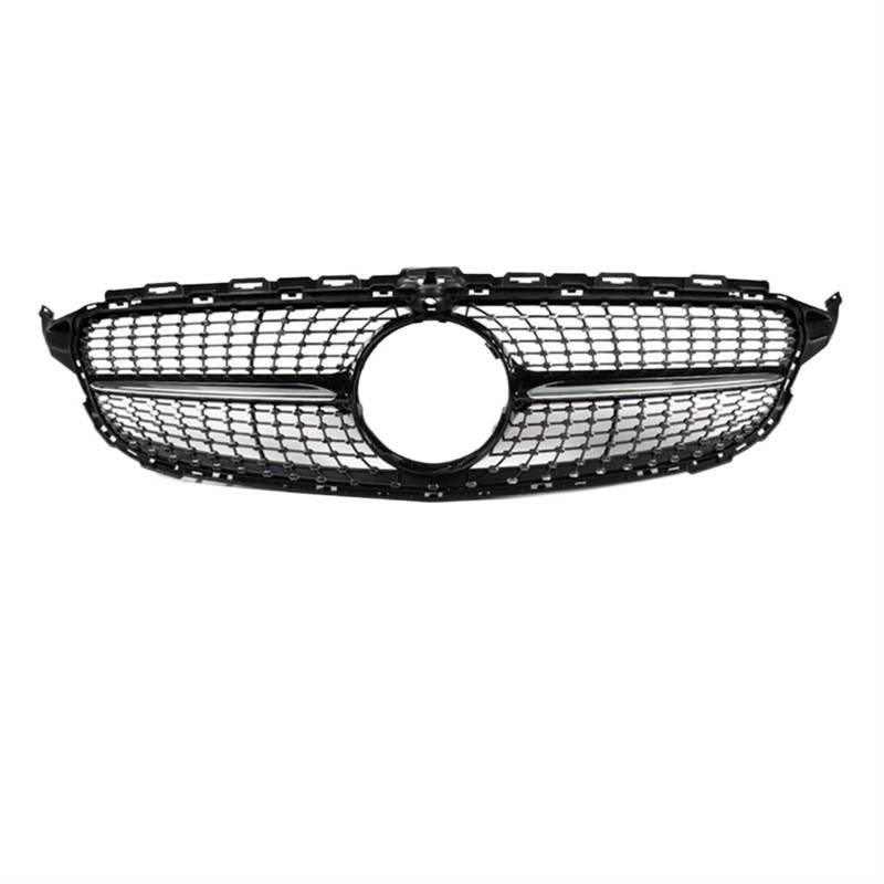 Frontgrill Diamantgitter Für Benz C-Klasse W205 2015 2016 2017 2018 2019 2020 2021 Pre LCI LCI Für AMG Für GTR Front Nieren Kühlergrill(15-18 Dia BLK) von Rdtnvc
