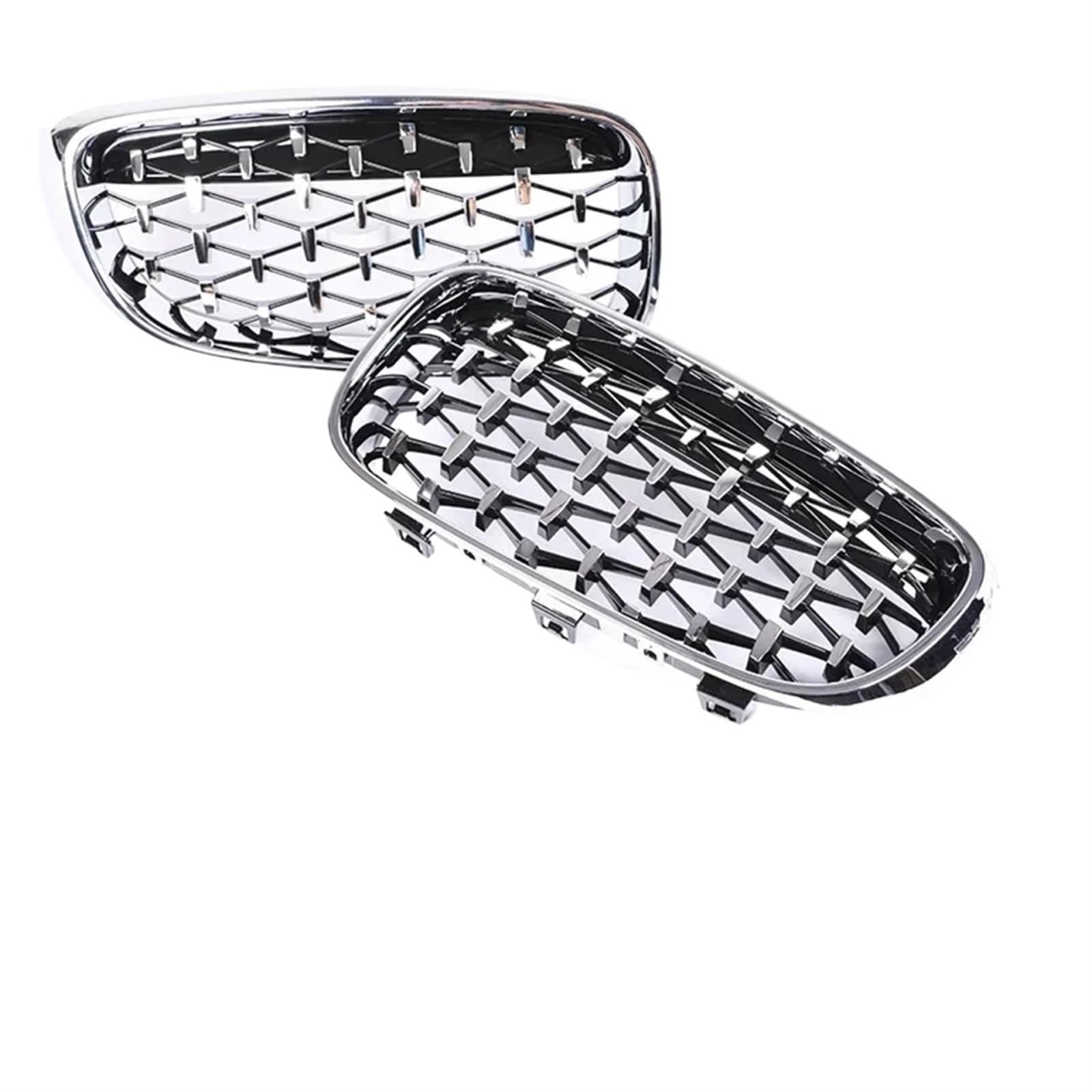 Frontgrill Diamond Stars Kühlergrillgitter Unten Vorne Im Nieren-Stoßstangen-Stil Für 3er GT F34 2012 2013 2014 2015 2016 2017 2018 2019 2020 Front Nieren Kühlergrill(Diamond All Sliver) von Rdtnvc