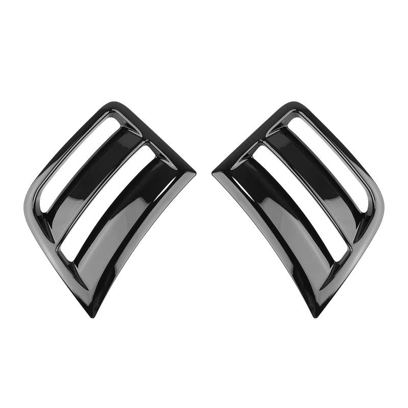 Frontgrill Front Air Vent Stoßstange Abdeckung Trim Grille Rahmen Für Subaru STI Für WRX GRB Wagon 10th Für Impreza Für WRX Fließheck 5 Tür 2008-2014 Front Nieren Kühlergrill(Gloss Black) von Rdtnvc