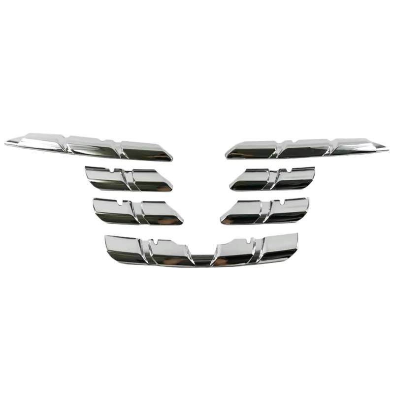 Frontgrill Front Mesh Grille Abdeckung Trim Motorhaube Zierleiste Schutzfolie Auto Styling Aufkleber Für Kadjar 2016 2017 2018 2019 Front Nieren Kühlergrill von Rdtnvc
