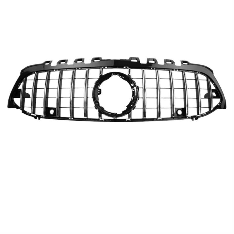 Frontgrill Frontgrill Racing Grill Mesh Tuning Zubehör Für Benz A Klasse A45 W176 2013-2018 2019+ A180 A200 A260 GT Diamond Style Front Nieren Kühlergrill(W177 GT Silver) von Rdtnvc