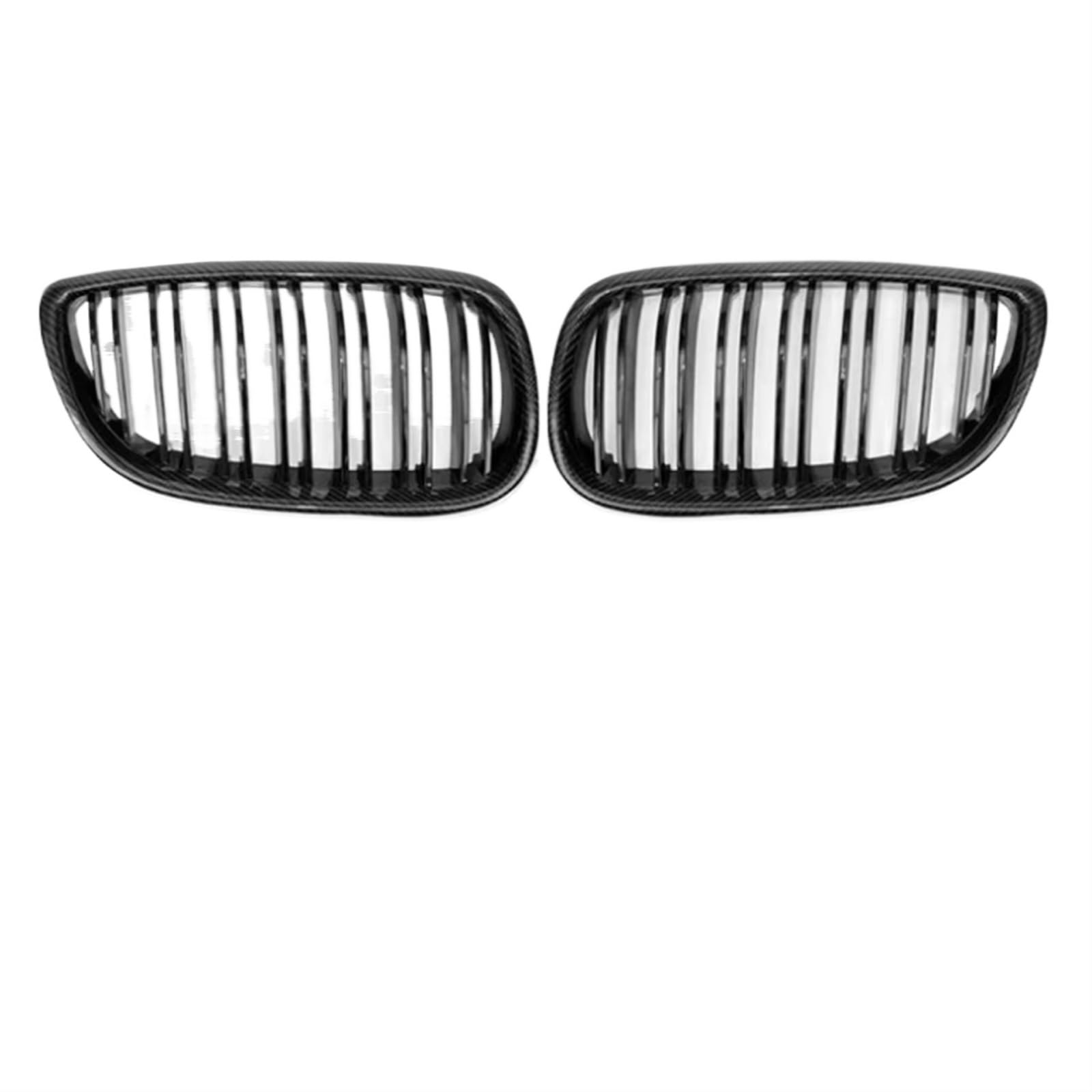 Frontgrill Frontnierengrills Sportgrill Für 3er E92 E93 M3 2-Türer 2006–2009/2010–2013, Auto-Tuning-Zubehör Front Nieren Kühlergrill(06-09 GB Dual Slat) von Rdtnvc