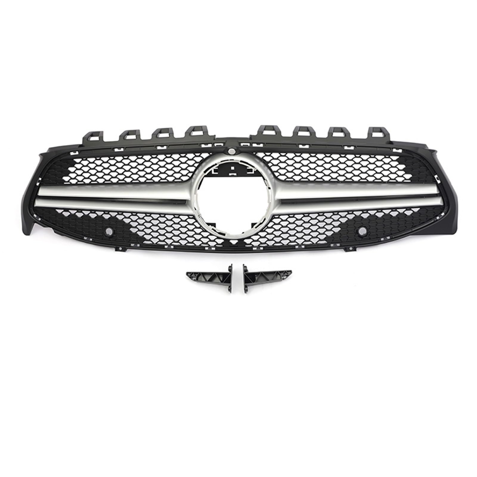 Frontgrill Frontstoßstange GT Diamond Für AMG Grill Für Benz Für CLA W118 CLA180 CLA200 CLA250 CLA260 CLA45 2019–2024, Schwarz-silberner Facelift-Grill Front Nieren Kühlergrill(CLA35 Sliver with) Frontgrill Frontstoßstange GT Diamond Für AMG Grill Für Benz Für CLA W118 CLA180 CLA200 CLA250 CLA260 CLA45 2019–2024, Schwarz-silberner Facelift-Grill Front Nieren Kühlergrill(CLA35 Sliver with) von Rdtnvc