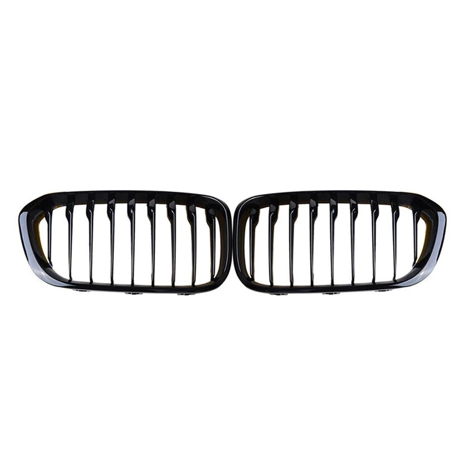 Frontgrill Frontstoßstange Nierengitter Kühlerschutzgitter Leistung Autozubehör Für 1er F20 F21 M140i 2015 2016 2017 2018 2019 2020 Front Nieren Kühlergrill(Single-Glossy Black) von Rdtnvc