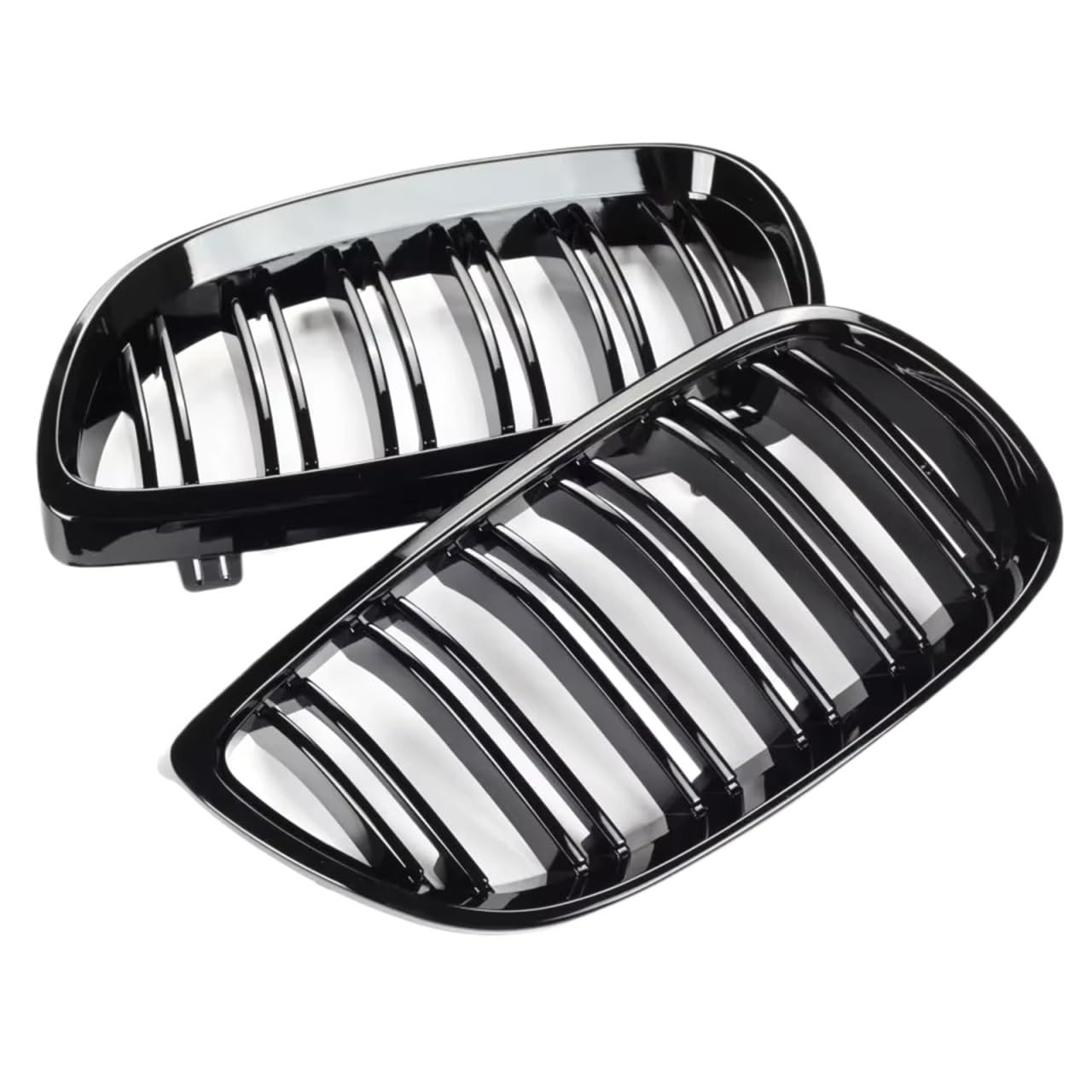Frontgrill Frontstoßstangen-Nierengrill Für E92 E93 M3 2006 2007 2008 2009 2010 2011 2012 2013, Glänzend Schwarz, Dual-Line-Grill, Renngitter, Ersatzteil Front Nieren Kühlergrill Frontgrill Frontstoßstangen-Nierengrill Für E92 E93 M3 2006 2007 2008 2009 2010 2011 2012 2013, Glänzend Schwarz, Dual-Line-Grill, Renngitter, Ersatzteil Front Nieren Kühlergrill von Rdtnvc