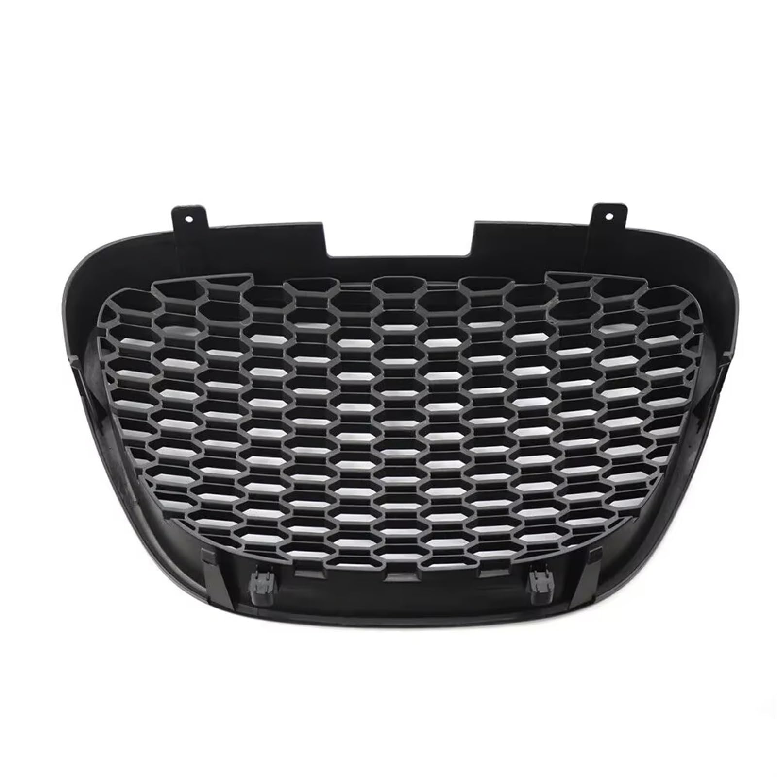 Frontgrill Frontstoßstangengrill BPPPGR36 Für Sitz Für Leon MK2 1P Für Altea Für Toledo Mk3 2004-2009 Frontstoßstangen-Wabengitter-Netz Ohne Abzeichen Front Nieren Kühlergrill(Glossy Black) von Rdtnvc