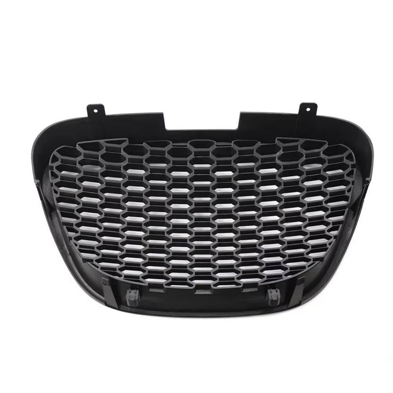 Frontgrill Frontstoßstangengrill BPPPGR36 Für Sitz Für Leon MK2 1P Für Altea Für Toledo Mk3 2004-2009 Frontstoßstangen-Wabengitter-Netz Ohne Abzeichen Front Nieren Kühlergrill(Glossy Black) von Rdtnvc