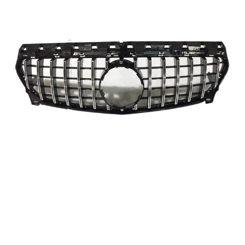Frontgrill Frontstoßstangengrill Einlassgrill GT Diamant Für Benz C117 W117 Für CLA 2013 2014 2015 2016 2017 2018 2019 Tuning Facelift Front Nieren Kühlergrill(GT Silvery) von Rdtnvc