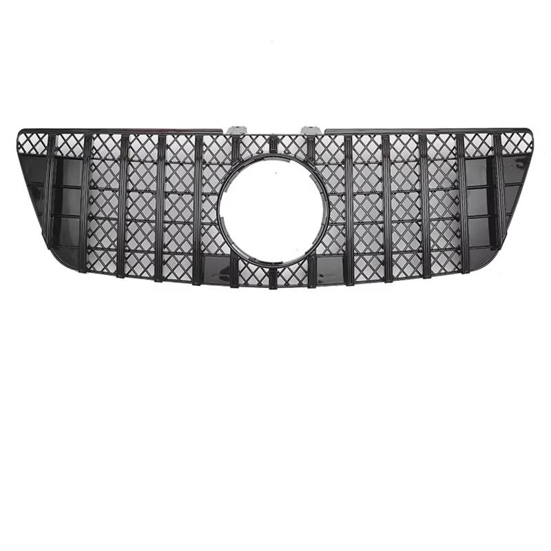 Frontgrill Frontstoßstangengrill Im Chrom-Silber-Diamanten-Stil Für Benz ML-Klasse W164 2009 2010 2011 ML350 ML500 ML550 Renngitter Front Nieren Kühlergrill(GT-Chrome Black) von Rdtnvc