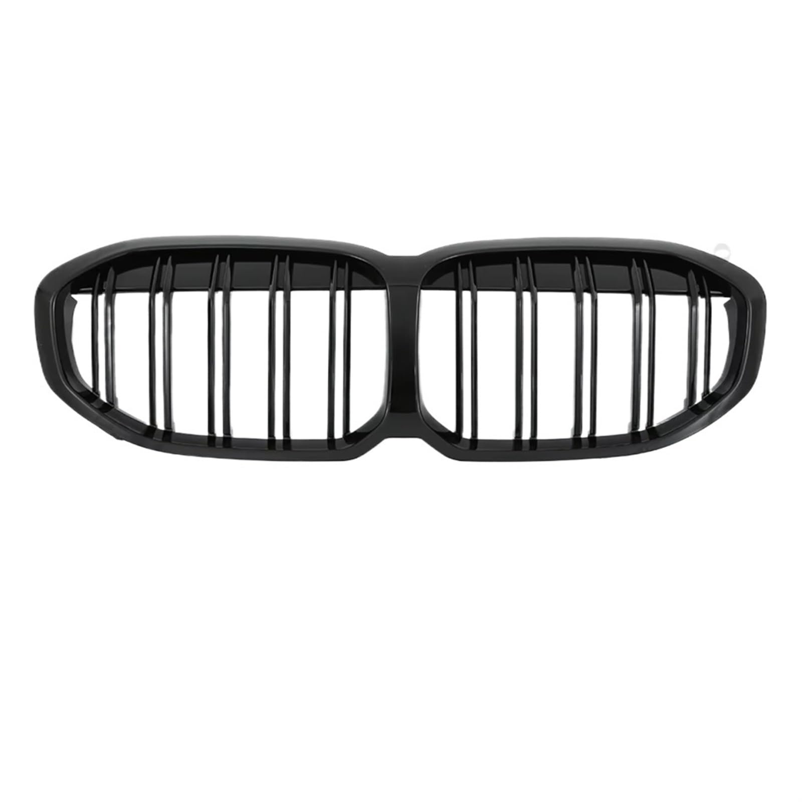 Frontgrill Für 1er F40 2019 2020 2021 2022 2023 128ti M135i XDrive 118i Frontstoßstangeneinlass Doppellamellengrill Diamantgrill Tuning-Zubehör Front Nieren Kühlergrill(2 Slat Glossy Black) von Rdtnvc