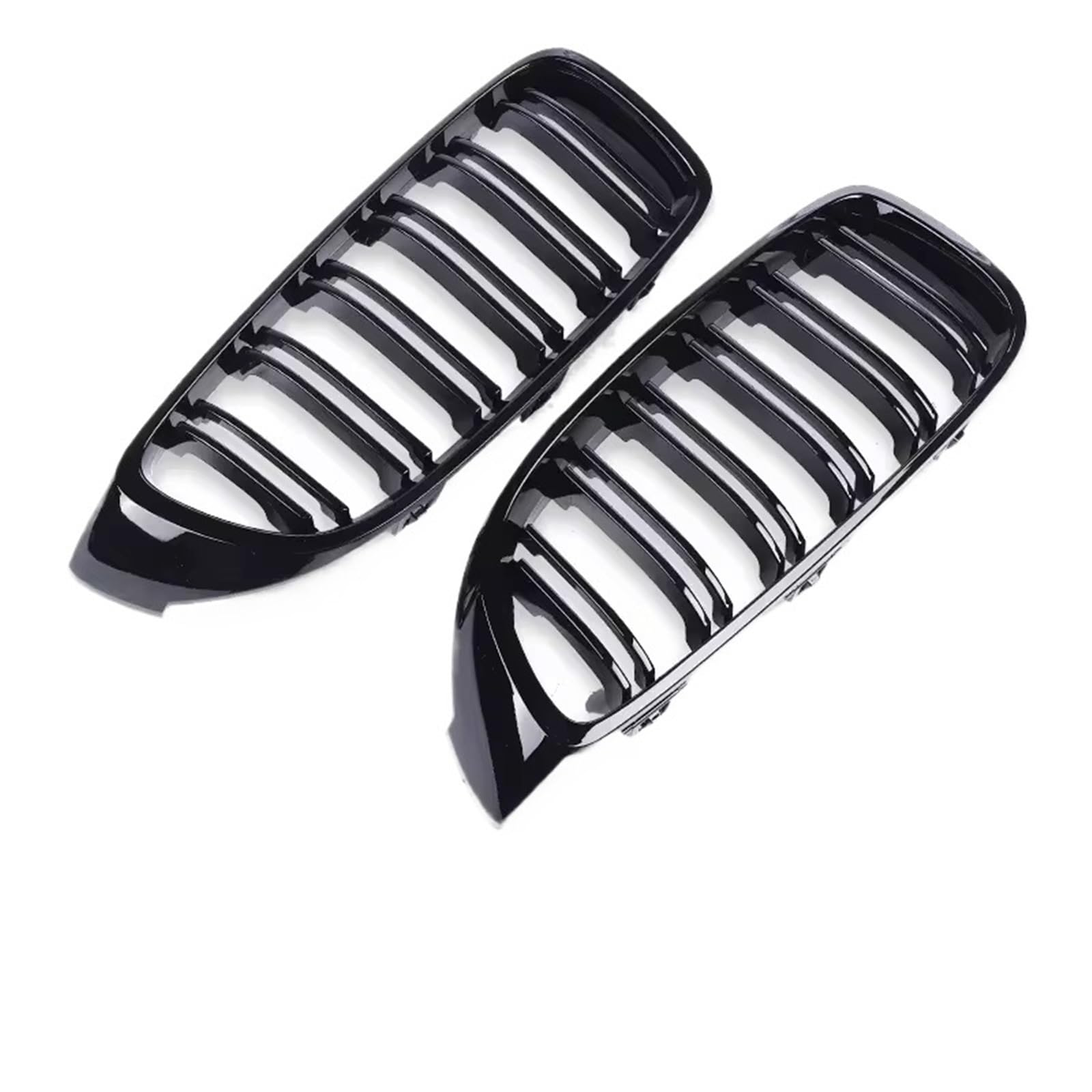 Frontgrill Für 4er F32 F33 F36 F80 F82 2013-2020 Frontstoßstange Nierenglanz Schwarz Carbon Racing Grill Refiting Grille Zubehör Front Nieren Kühlergrill(Dual Gloss Black) von Rdtnvc
