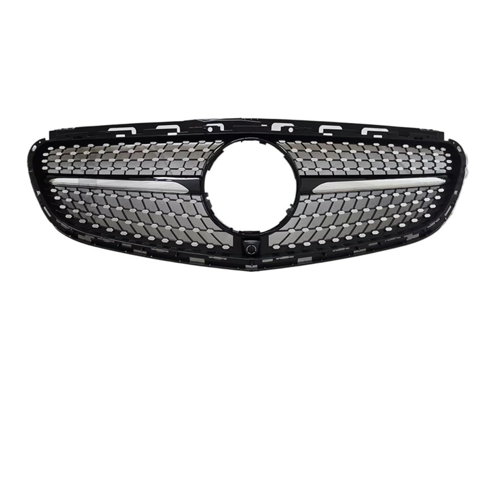 Frontgrill Für Benz E-Klasse W212 2009–2010 2011 2012 2013 2014 2015 GT Diamond Styling Grill Fronteinlassgitter Kühlergrill Body Kit Tuning-Zubehör Front Nieren Kühlergrill(13-15 Diamond Black) von Rdtnvc