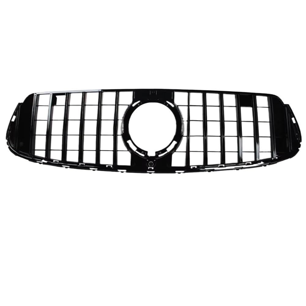 Frontgrill Für Benz Für GLC-Klasse X253 C253 2015 2016 2017 2018 2019 2020 2021 2022 2023 Frontgrill Mittelnetz Grills Montagerahmen Abdeckungsteile Front Nieren Kühlergrill(2020-2023 Black) von Rdtnvc