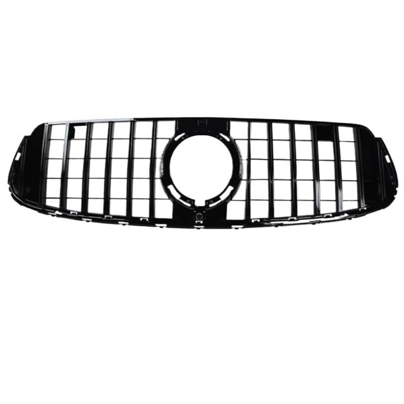 Frontgrill Für Benz Für GLC-Klasse X253 C253 2015 2016 2017 2018 2019 2020 2021 2022 2023 Frontgrill Mittelnetz Grills Montagerahmen Abdeckungsteile Front Nieren Kühlergrill(2020-2023 Black) von Rdtnvc