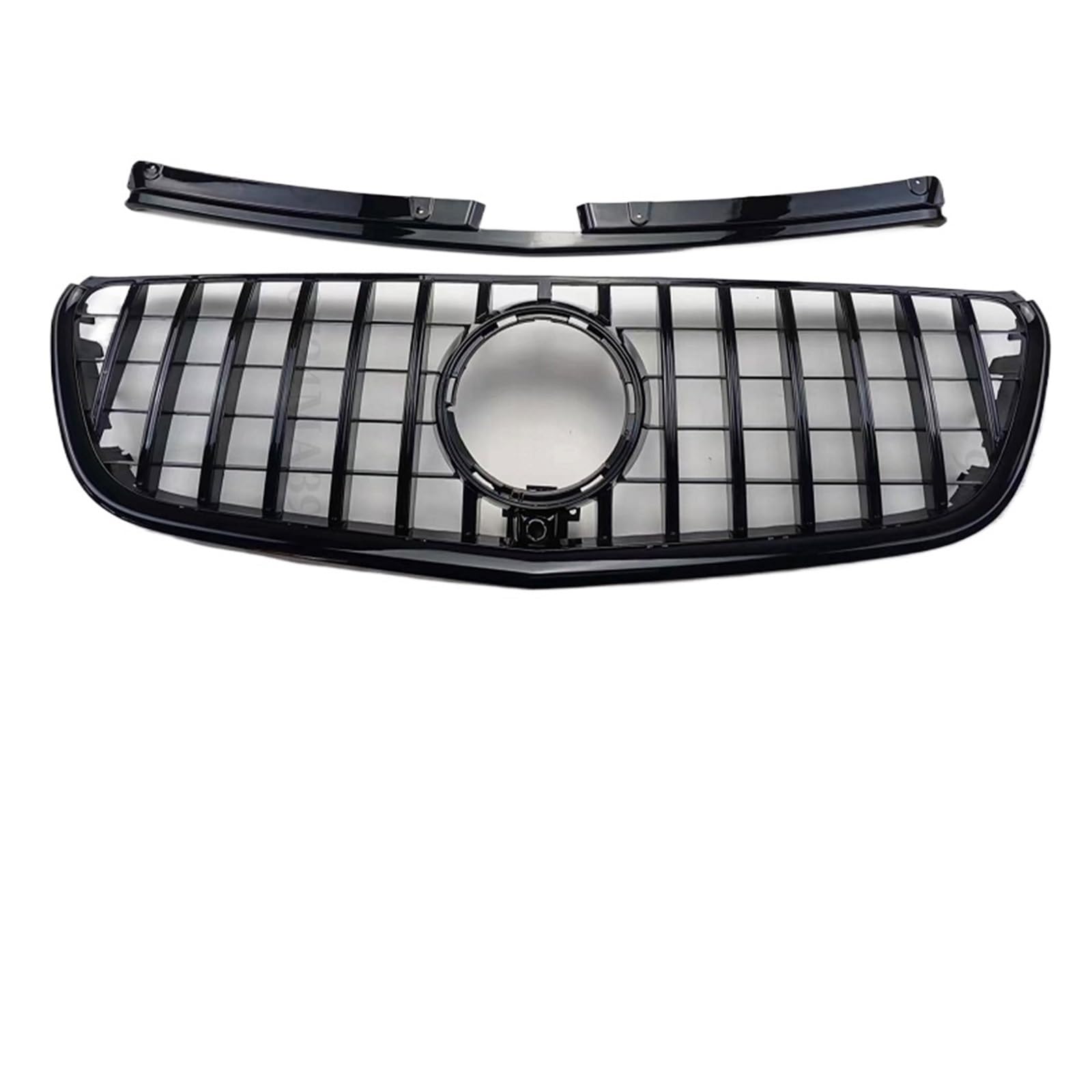 Frontgrill Für Benz W447 V Vito 2015 2016 2017 2018 2019 Tuning Upgrade Fronteinlass Stoßstangengrill Racing Grill GT Diamond Facelift Front Nieren Kühlergrill(Vito GT Black) von Rdtnvc