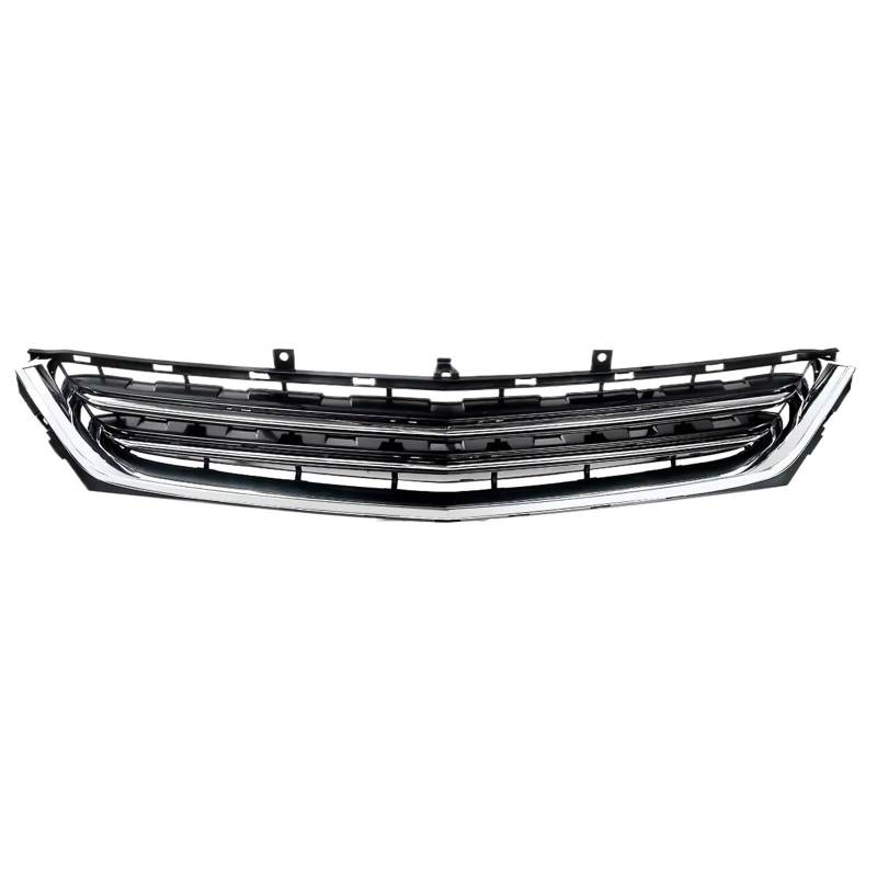 Frontgrill Für Chevrolet Für Impala Grill LT LS 2014 2015 2016 2017 2018 2019 2020 Frontschürze Kühlergrill Chrom Schwarz Auto Zubehör Front Nieren Kühlergrill von Rdtnvc