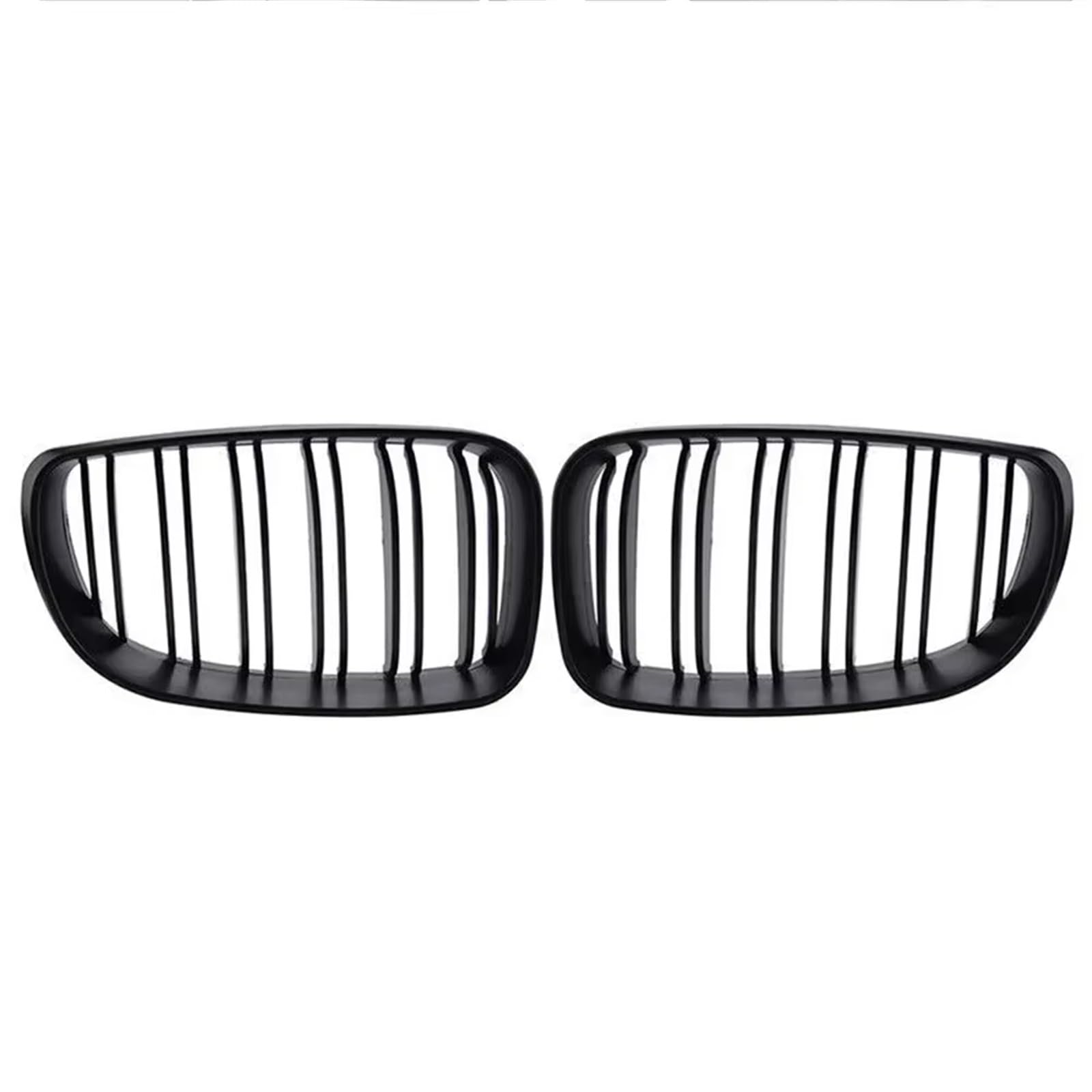 Frontgrill Für E81 E87 E82 E88 128I 130I 135I 2008 2009 2010 2011 Carbon Fiber Racing Grill Auto Front Gitter Stoßstange Haube Niere Grille ABS Grills Front Nieren Kühlergrill(Matt-schwarz) von Rdtnvc