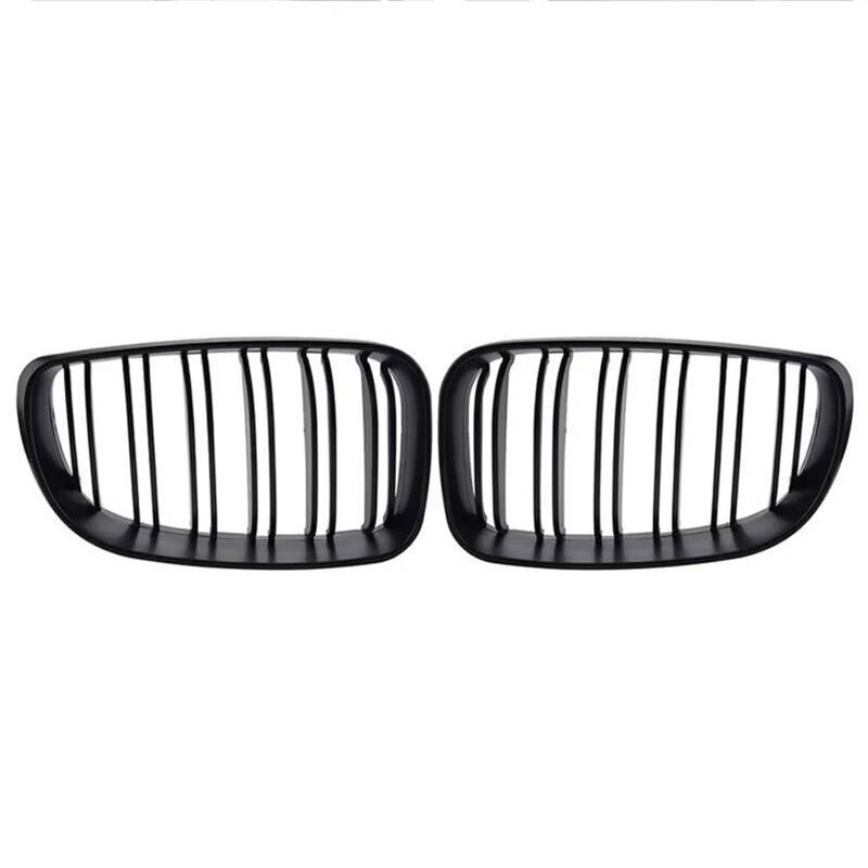 Frontgrill Für E81 E87 E82 E88 128I 130I 135I 2008 2009 2010 2011 Carbon Fiber Racing Grill Auto Front Gitter Stoßstange Haube Niere Grille ABS Grills Front Nieren Kühlergrill(Matt-schwarz) von Rdtnvc