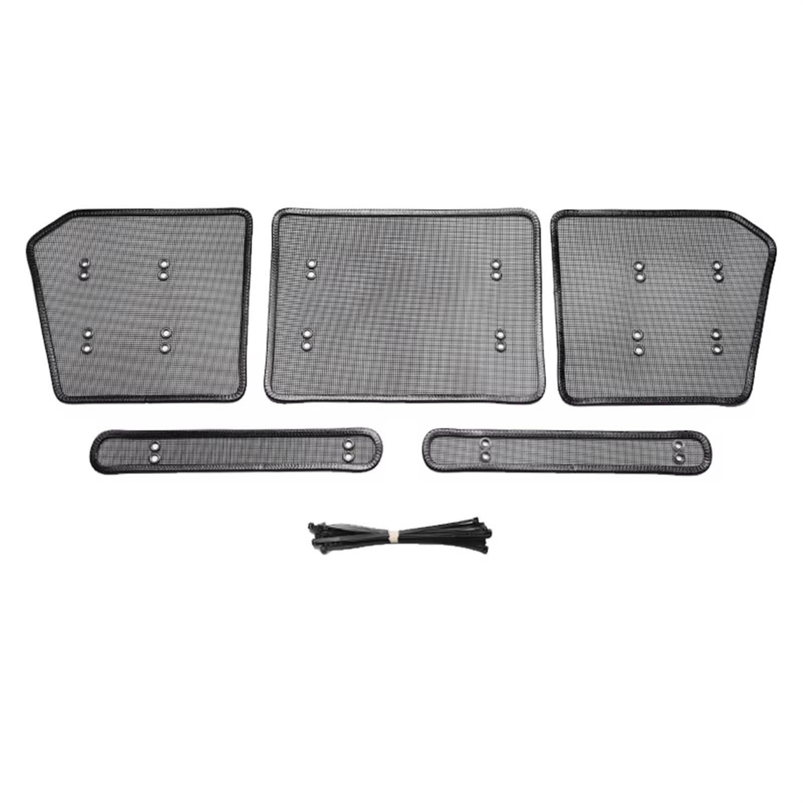 Frontgrill Für Toyota Für Land Für Cruiser Prado 150 120 Lc150 Lc120 2003-2022 Tuning Zubehör Grille Verhindern Sand Formen Styling Front Nieren Kühlergrill(B 2014-2017) von Rdtnvc
