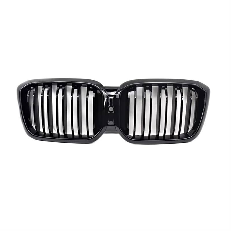 Frontgrill Für X3 X4 G01 G02 LCI 2022+ Glänzend ABS Racing Grills Ersatz Auto Vorderen Stoßfänger Niere Grill Haube Grille Front Nieren Kühlergrill(D) von Rdtnvc
