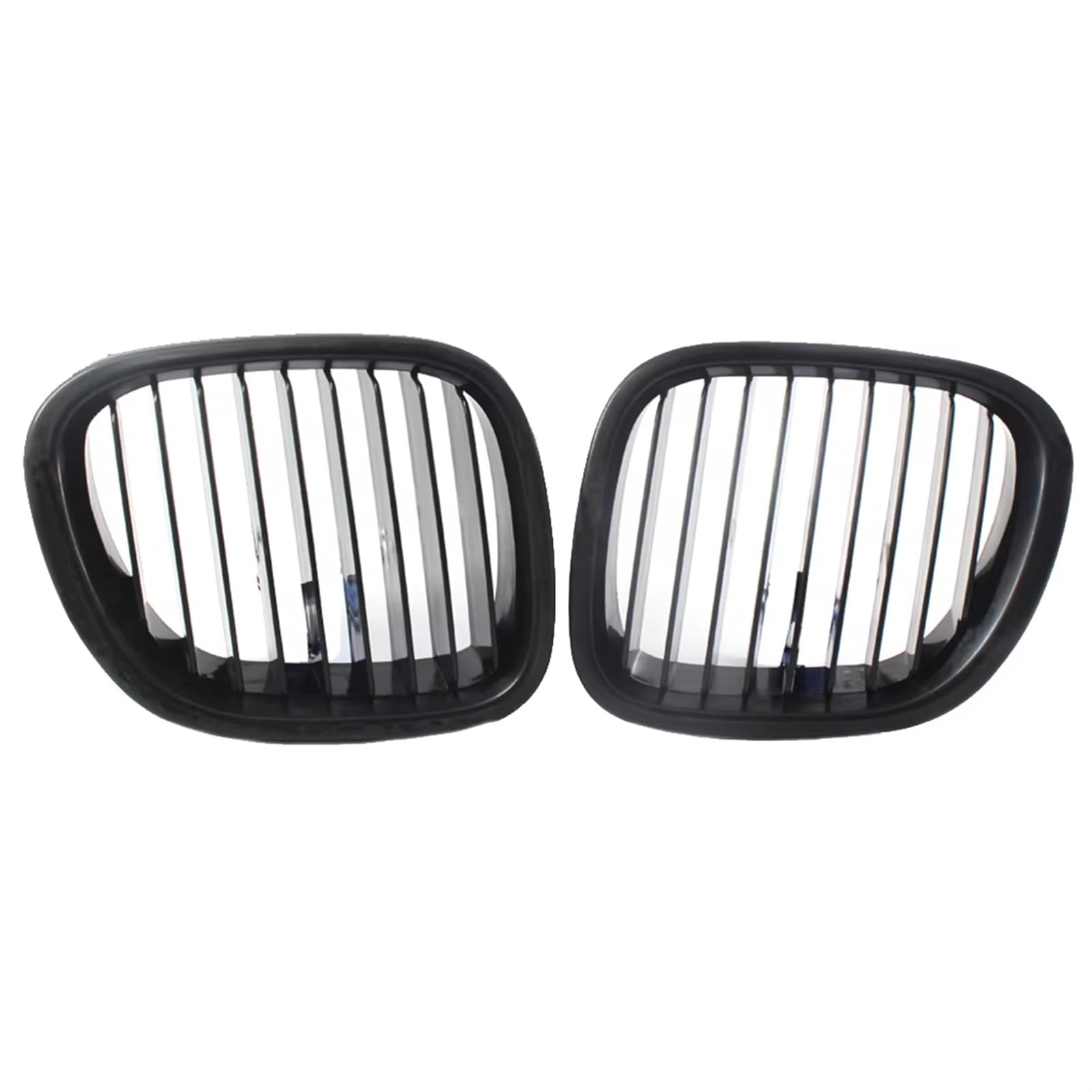 Frontgrill Für Z3 1996 1997 1998 1999 2000 2001 2002 51138412950 51138412949 Autotyp 1 Paar Frontgrill Schwarz Links Rechts Seitengrill Front Nieren Kühlergrill(Matt-schwarz) von Rdtnvc