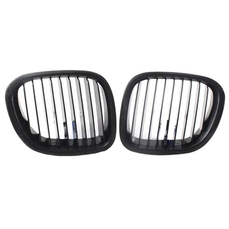 Frontgrill Für Z3 1996 1997 1998 1999 2000 2001 2002 51138412950 51138412949 Autotyp 1 Paar Frontgrill Schwarz Links Rechts Seitengrill Front Nieren Kühlergrill(Matt-schwarz) von Rdtnvc