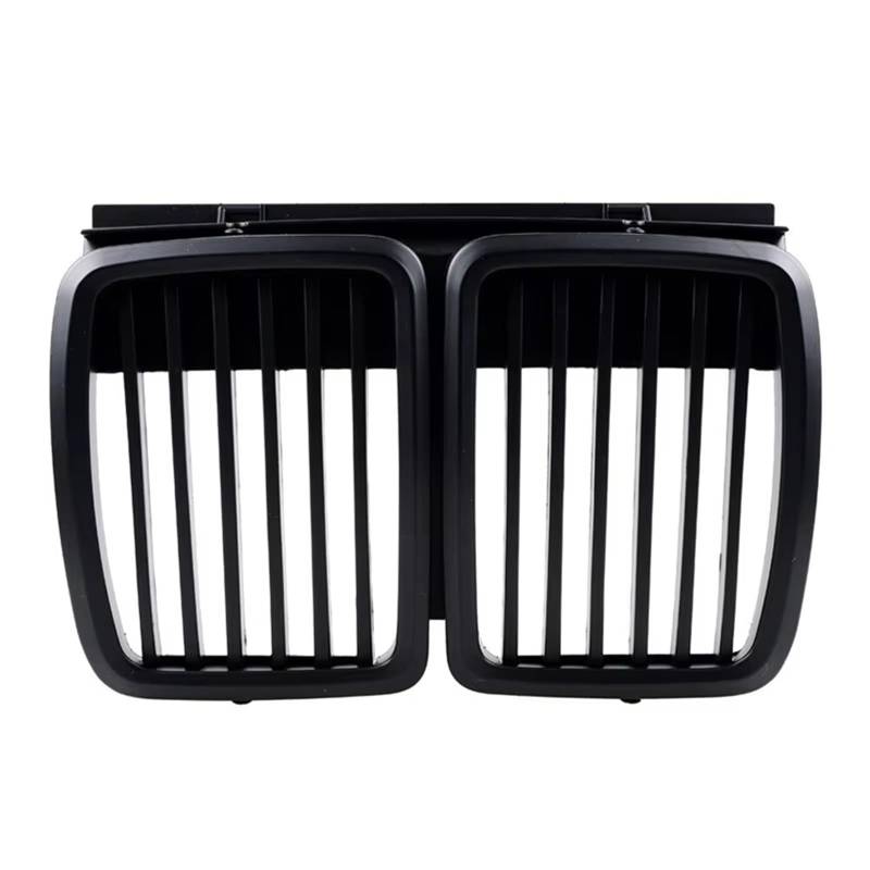 Frontgrill Glänzend Schwarzer Vorderer Nierengrill Für E30 3er 325i 318is 1982 1983 1984 1985 1986 1987 1988 1989 1990 1991 1992 1993 1994 Autozubehör Front Nieren Kühlergrill(Matt-schwarz) von Rdtnvc