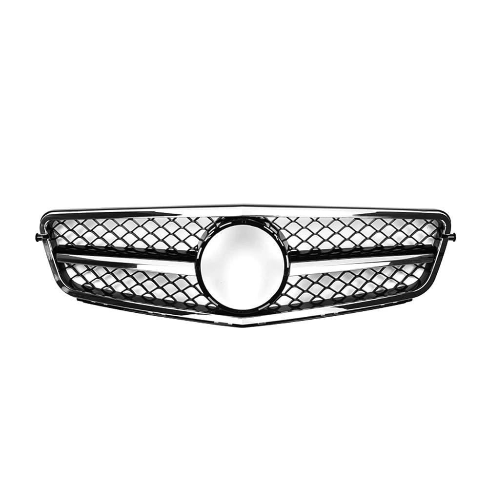 Frontgrill Glänzendes Schwarz Den Frontstoßstangengrill Im Für GTR-Stil Für Benz C-Klasse W204 2008 2009 2010 2011 2012 2013 2014 C180 C200 C350 Diamanten-Grill Front Nieren Kühlergrill(A-Chrome Black Frontgrill Glänzendes Schwarz Den Frontstoßstangengrill Im Für GTR-Stil Für Benz C-Klasse W204 2008 2009 2010 2011 2012 2013 2014 C180 C200 C350 Diamanten-Grill Front Nieren Kühlergrill(A-Chrome Black von Rdtnvc