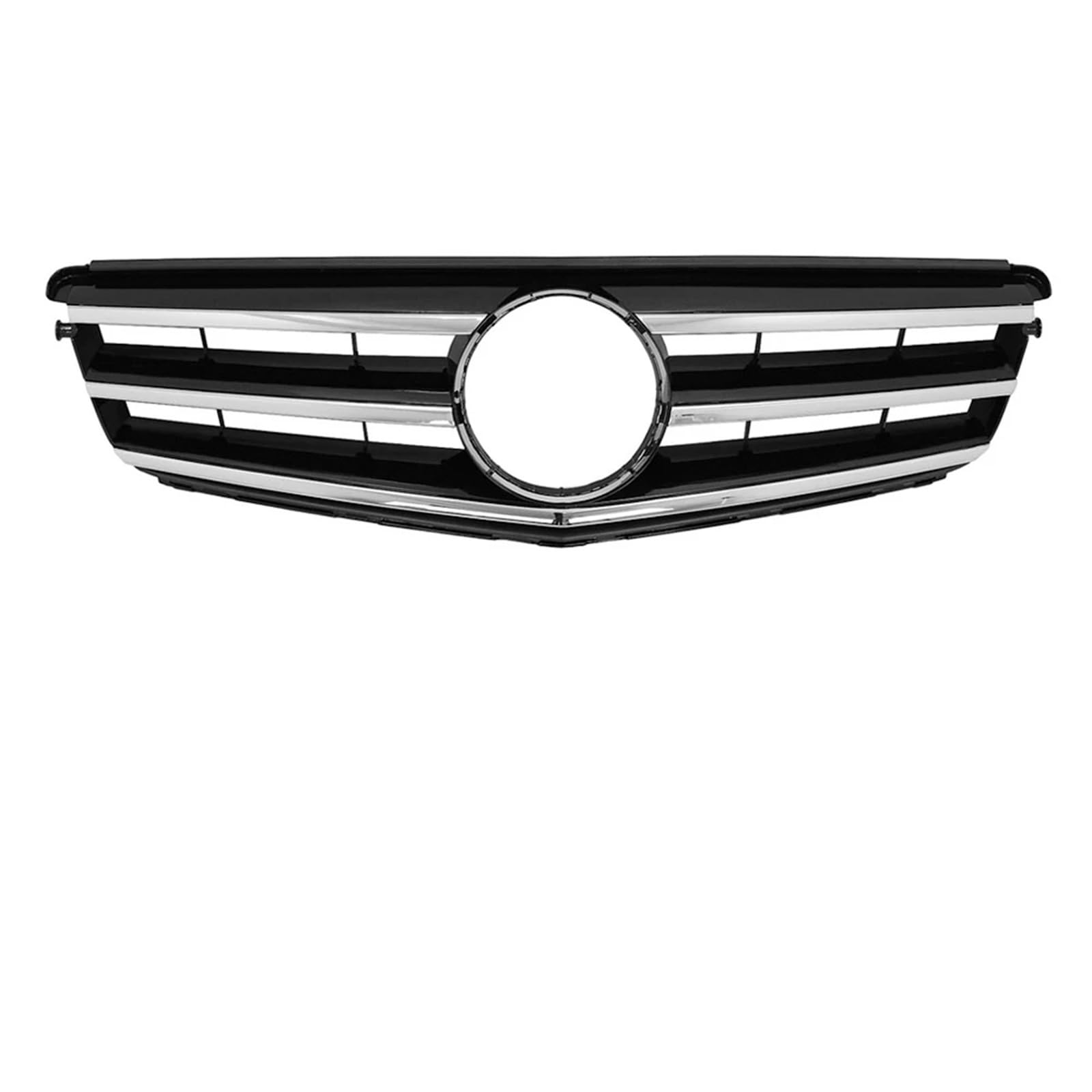 Frontgrill Glänzendes Schwarz Für AMG-Stil-Kühlergrill Für Benz C-Klasse W204 S204 C204 C180 C350 2008 2009 2010–2014 Chrom-Silber-Diamanten-Stil-Stoßstangengrill Front Nieren Kühlergrill(Sport-Chrome Frontgrill Glänzendes Schwarz Für AMG-Stil-Kühlergrill Für Benz C-Klasse W204 S204 C204 C180 C350 2008 2009 2010–2014 Chrom-Silber-Diamanten-Stil-Stoßstangengrill Front Nieren Kühlergrill(Sport-Chrome von Rdtnvc
