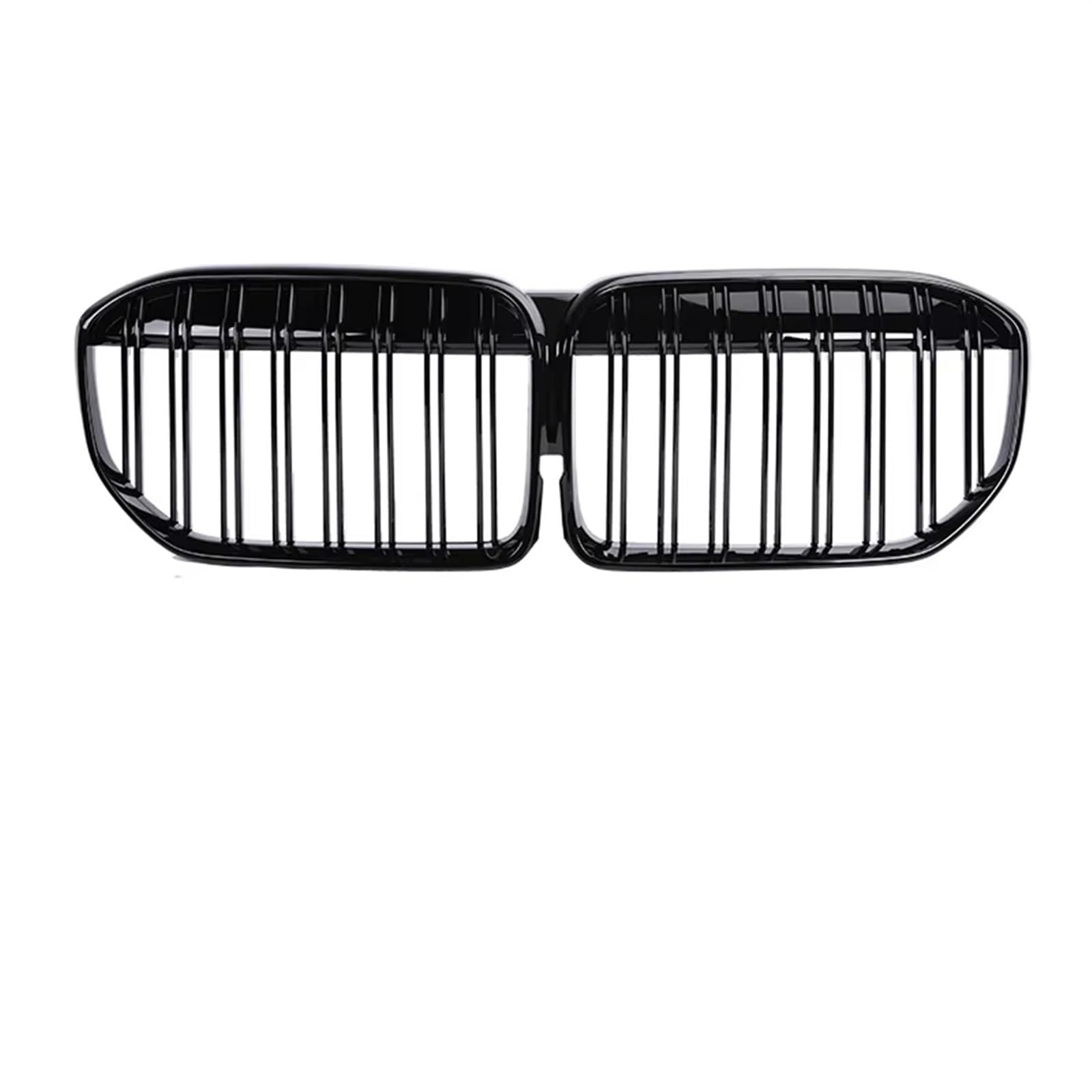 Frontgrill Kühler Einzellamellengrill Glänzend Schwarz Frontstoßstange Nierengitterabdeckung Auto-Styling Für 7er G11 G12 2020 2021 2022 2023 Front Nieren Kühlergrill(Dual Gloss Black) von Rdtnvc