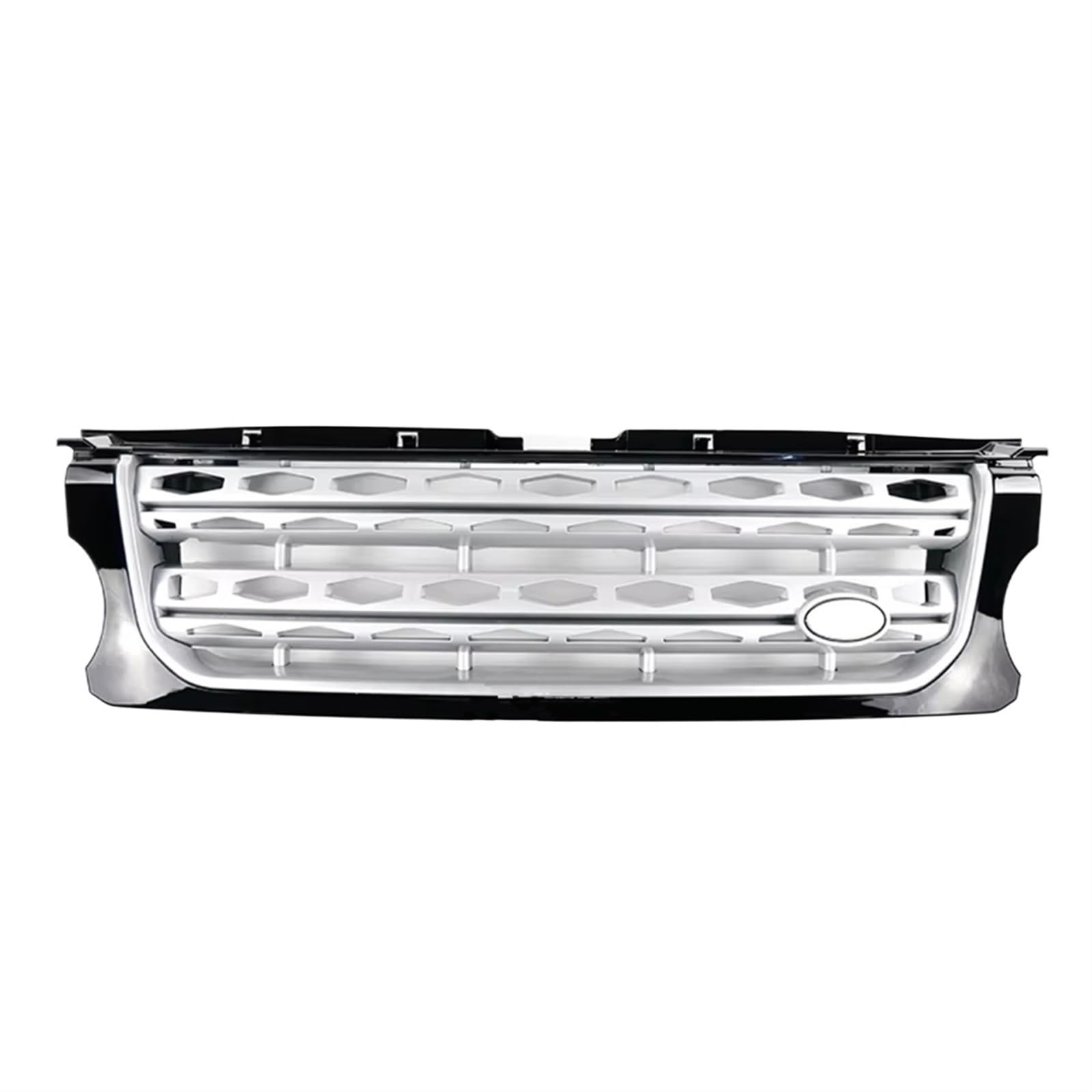 Frontgrill Kühlergrill Für Land Für Rover Für Discovery 4 LR4 2014 2015 2016 L319 Frontschürze Mittelplatte Styling Oberen Racing Grills Autozubehör Front Nieren Kühlergrill(BlackFrame Silver Net) Frontgrill Kühlergrill Für Land Für Rover Für Discovery 4 LR4 2014 2015 2016 L319 Frontschürze Mittelplatte Styling Oberen Racing Grills Autozubehör Front Nieren Kühlergrill(BlackFrame Silver Net) von Rdtnvc