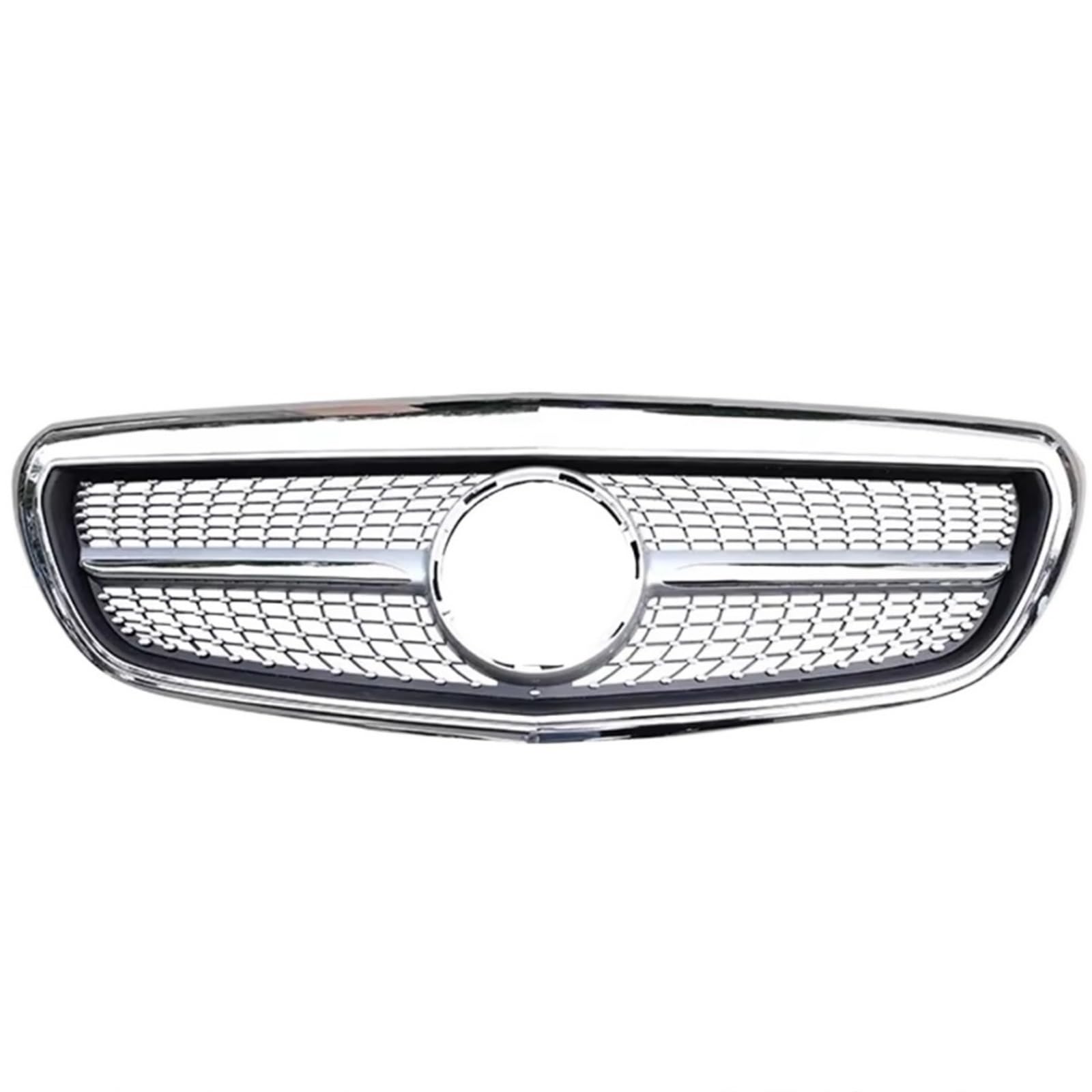 Frontgrill Kühlergrill Im Diamant-Stil Für Benz E-Klasse W213 C238 2016 2017 2018 2019 Vor Dem Facelift Für AMG Für GTR Front Nieren Kühlergrill(A Dia Silver) von Rdtnvc