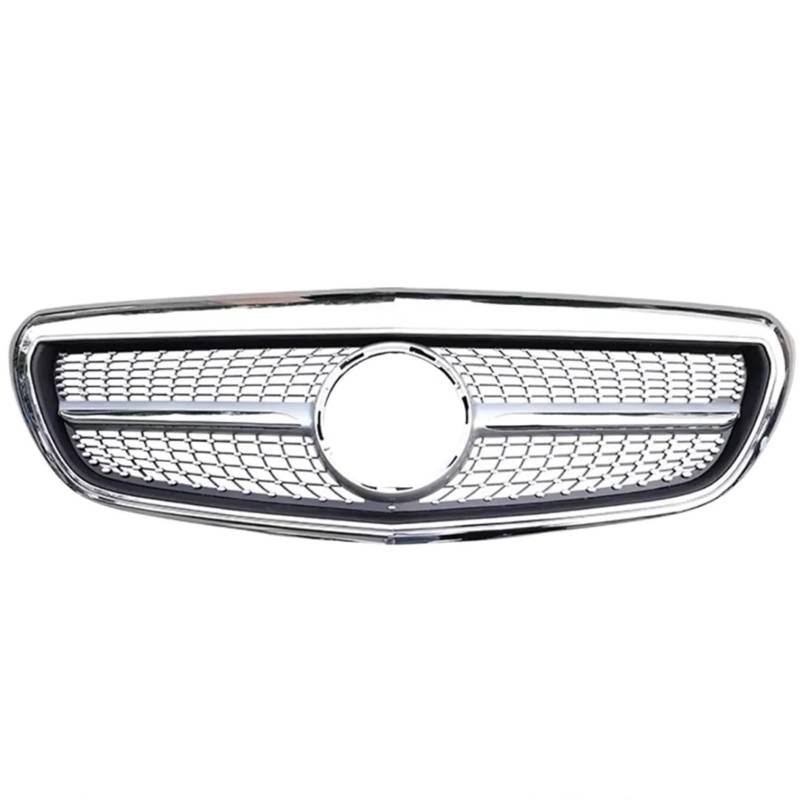 Frontgrill Kühlergrill Im Diamant-Stil Für Benz E-Klasse W213 C238 2016 2017 2018 2019 Vor Dem Facelift Für AMG Für GTR Front Nieren Kühlergrill(A Dia Silver) von Rdtnvc