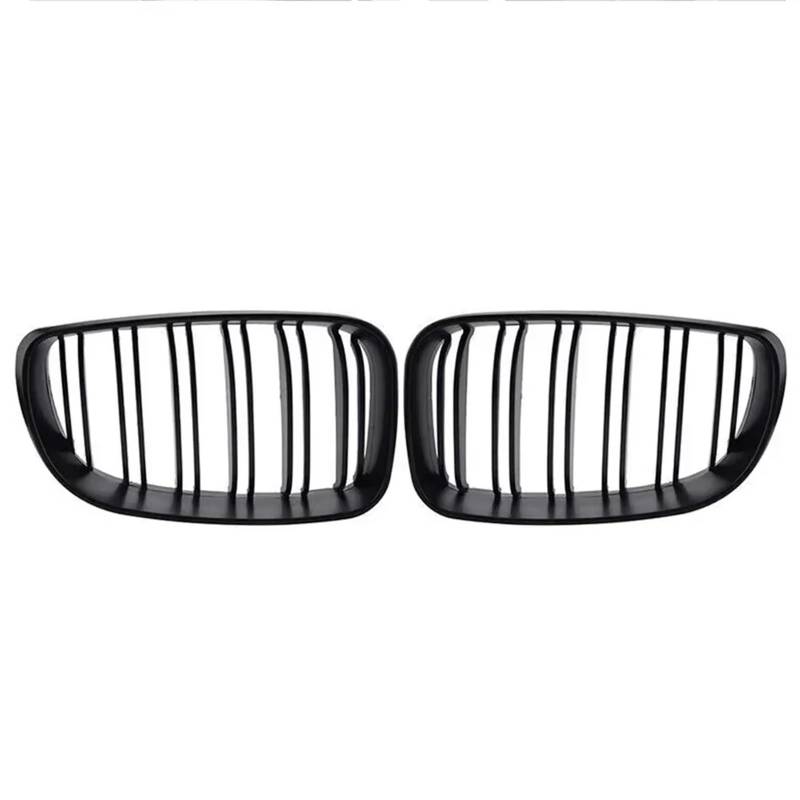 Frontgrill Racing Grill Auto Front Gitter Stoßstange Haube Nieren Grille ABS Für 1 Serie E81 E87 E82 E88 128I 130I 135I 2007 2008 2009 2010 2011 Front Nieren Kühlergrill(Matt-schwarz) von Rdtnvc