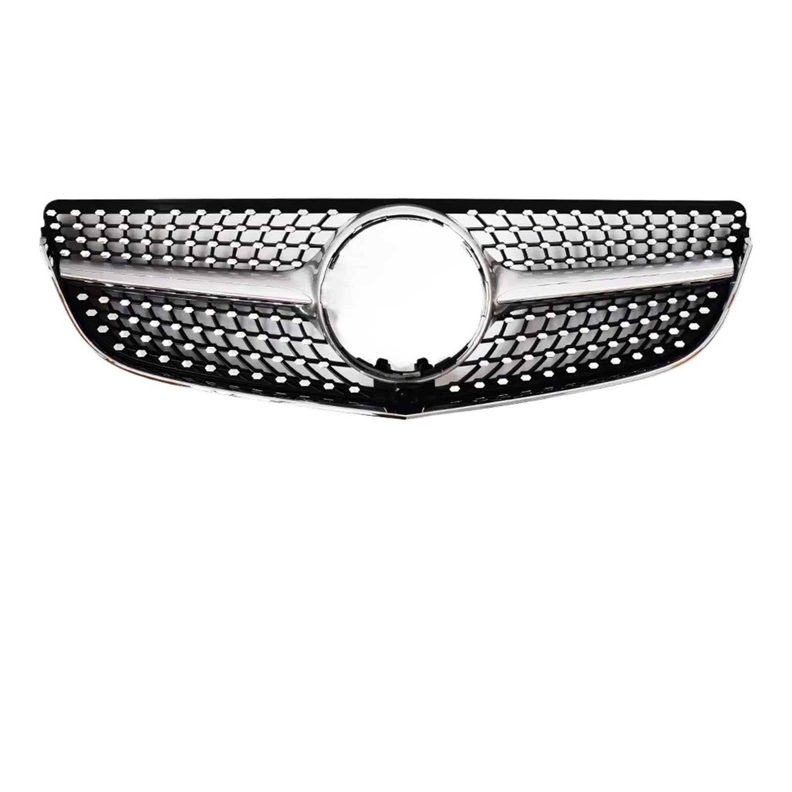 Frontgrill Sport Front Kühler Gitter Stoßstange Grille Grill Für Benz W207 C207 A207 E Coupe 2009-2016 E200 E260 E320 E350 E400 E500 Front Nieren Kühlergrill(13-16 Diamond Silver) von Rdtnvc