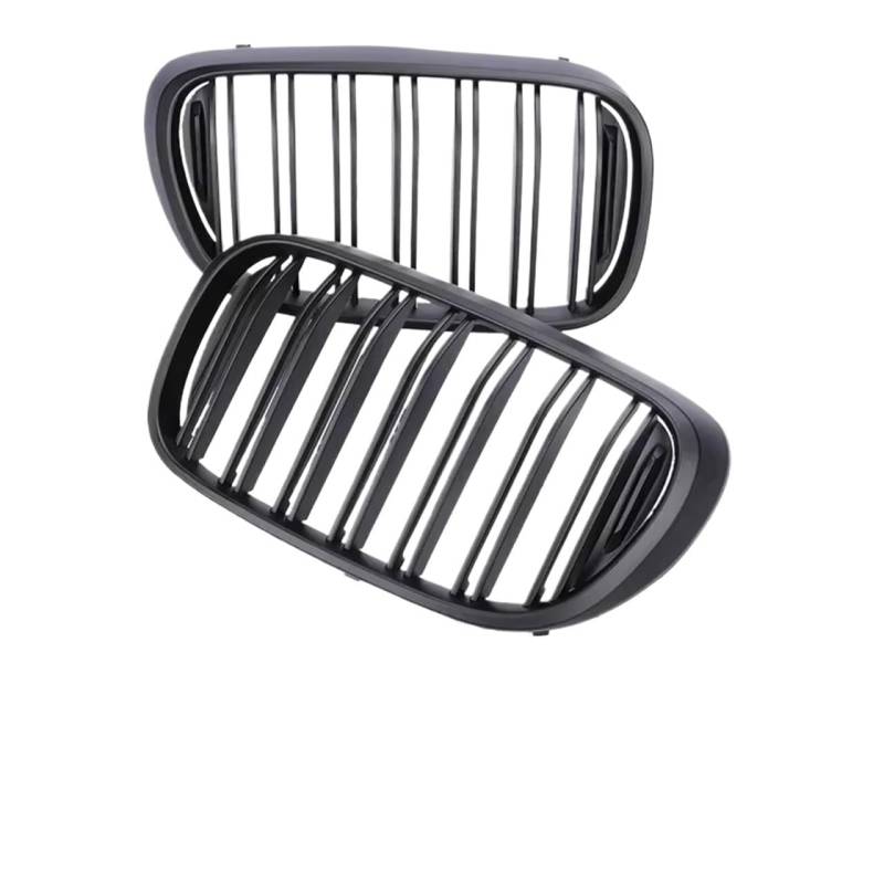 Frontgrill Untere Ansaugung Vorne Stoßstange Niere Refting Grill Carbon Fiber Racing Grille Teile Für 7 Serie G11 G12 2015 2016 2017 2018 2019 Front Nieren Kühlergrill(Dual Matte Black) von Rdtnvc