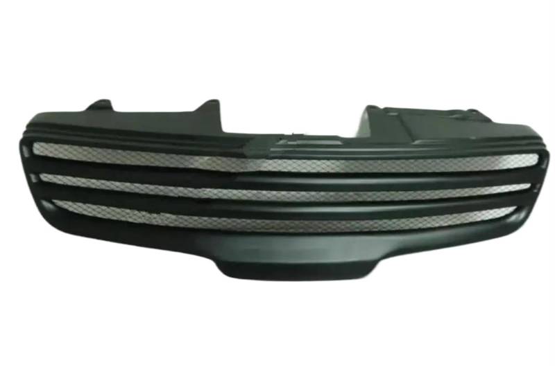 Glänzender Kühlergrill Für Nissan Für Qashqai 2008 2009 2010 2011 2012 Für Dualis J10 2007-2013 Fronthaubengrill Grillauflage Front Stoßstange Grille(Schwarz) von Rdtnvc