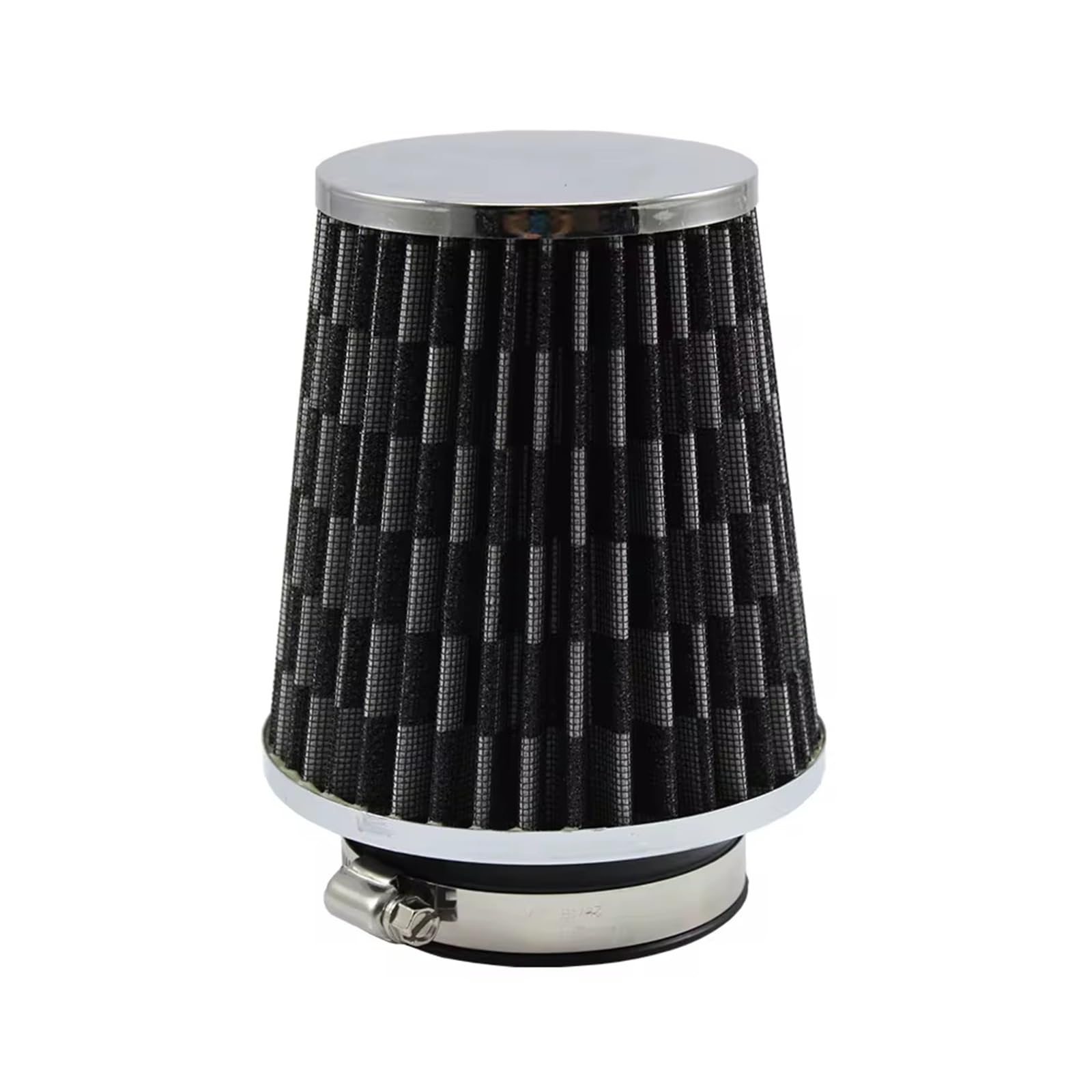 Lufteinlass Ansaugschlauch 3-Zoll-Kegel-Luftfilter Mit Hohem Durchfluss Für Universal Racing Cold Sport 76 Mm Luftansaugfiltersystem Autozubehör Auto Ansaugrohr(Carbon) von Rdtnvc