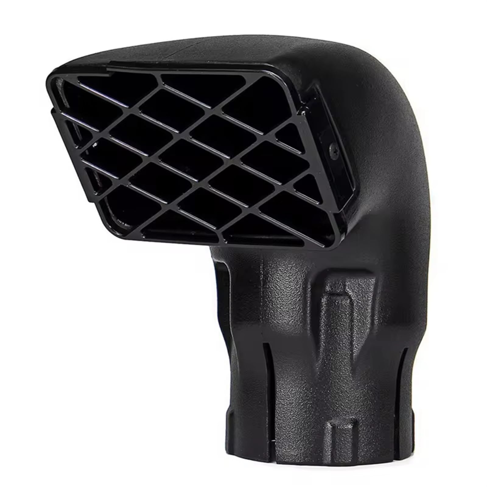 Lufteinlass Ansaugschlauch 3 Zoll Luftschnorchel Air Ram Köpfe Top Ersatz Für 4X4 Luftstrom Lufteinlass Keine Rohrschelle Hoop Clip Ring Auto Ansaugrohr(Black 3.5Inch) von Rdtnvc