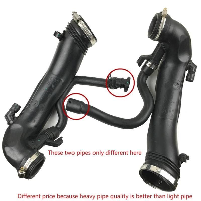Lufteinlass Ansaugschlauch Air Intake Turbo Schlauch 1440Q6 Für Peugeot 3008 308 508 Für Citroen C4 1,6 T Motor Turbo Aufgeladen Ansaugrohr V763335580 9811909980 Auto Ansaugrohr(Good 1440Q6) von Rdtnvc
