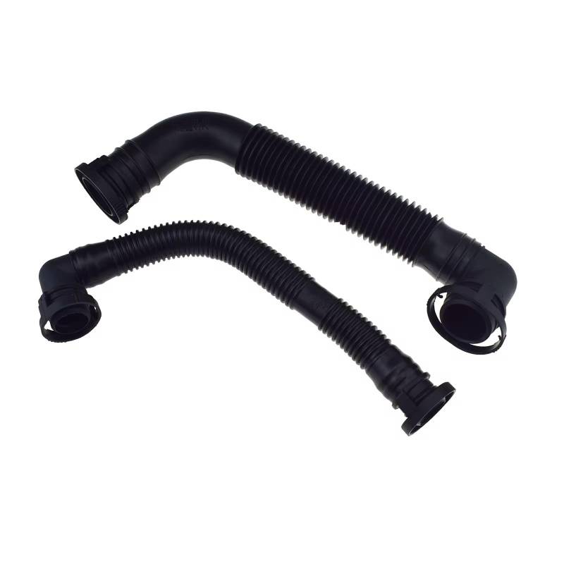Lufteinlass Ansaugschlauch Ansaug-/Abgas-Sekundärluftpumpenschlauch 06A131127L 06A133567A J0131128 Für A3 A4 A6 A8 TT 1998-2006 2007 2008 2009 2010 2011 2012 2013 Auto Ansaugrohr(2 pcs Kit) von Rdtnvc