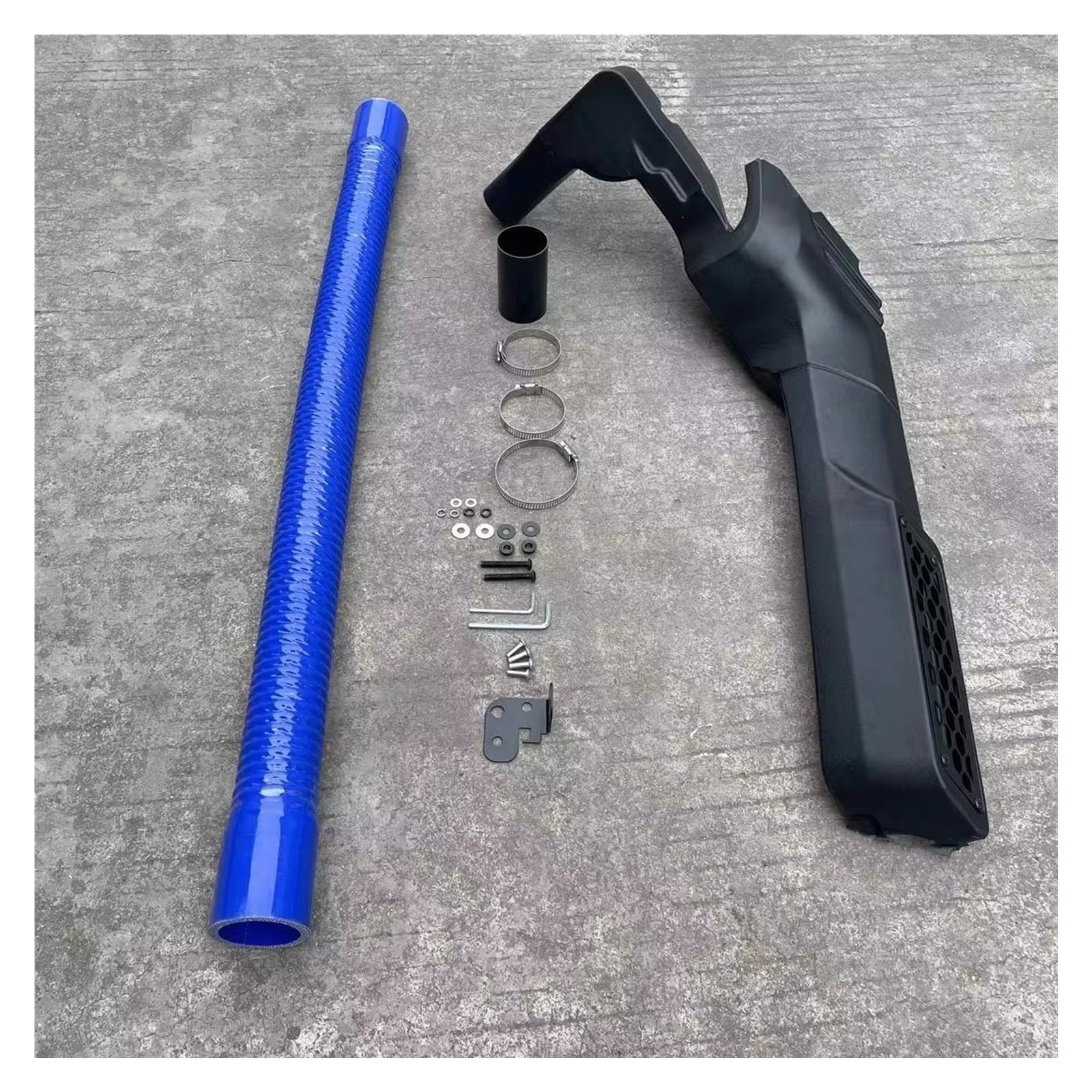 Lufteinlass Ansaugschlauch Auto-Lufteinlass-Schnorchel-Kits Für Suzuki Für Jimny JB74 2019 2020 2021 2022 2023 Kein Stanzen Watschlauch Hitzebeständiges Rohr Auto Ansaugrohr(A Complete Set of) von Rdtnvc