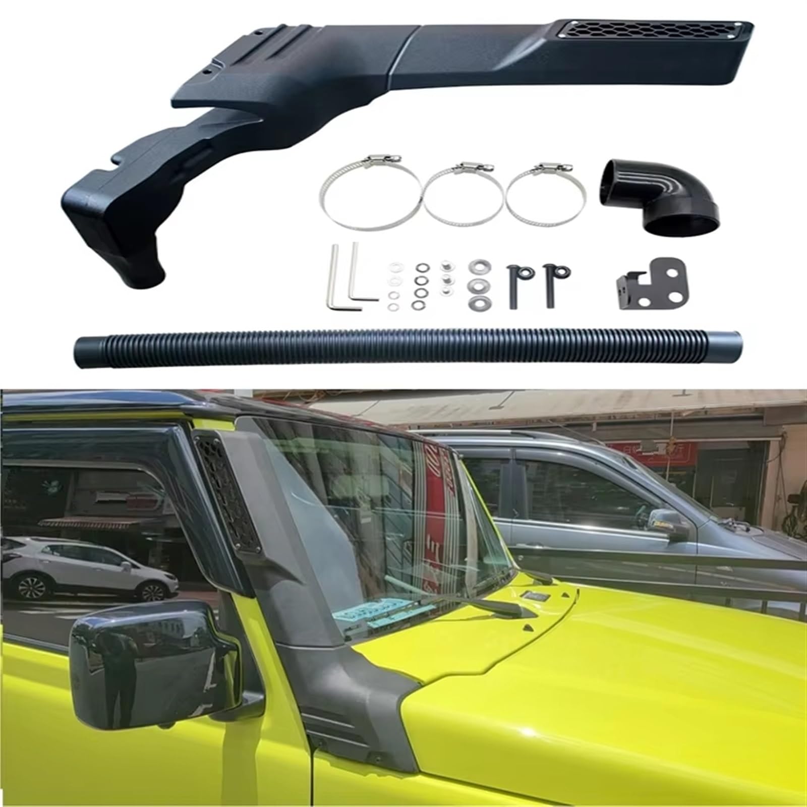 Lufteinlass Ansaugschlauch Autoteile Lufteinlass Wader Atmen Schlauch Rohr Schnorchel Luftstrom Autozubehör Für Suzuki Für Jimny 2019 2020 2021 2022 2023 2024 Auto Ansaugrohr Lufteinlass Ansaugschlauch Autoteile Lufteinlass Wader Atmen Schlauch Rohr Schnorchel Luftstrom Autozubehör Für Suzuki Für Jimny 2019 2020 2021 2022 2023 2024 Auto Ansaugrohr von Rdtnvc