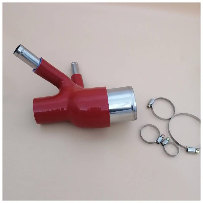Lufteinlass Ansaugschlauch FÜR Peugeot 207 GT GT-I Intake Schlauch Induction KIT DS3 1,6 T FÜR RCZ THP 156 Einlass Turbo Piping Rohr Auto Ansaugrohr(Rot) von Rdtnvc