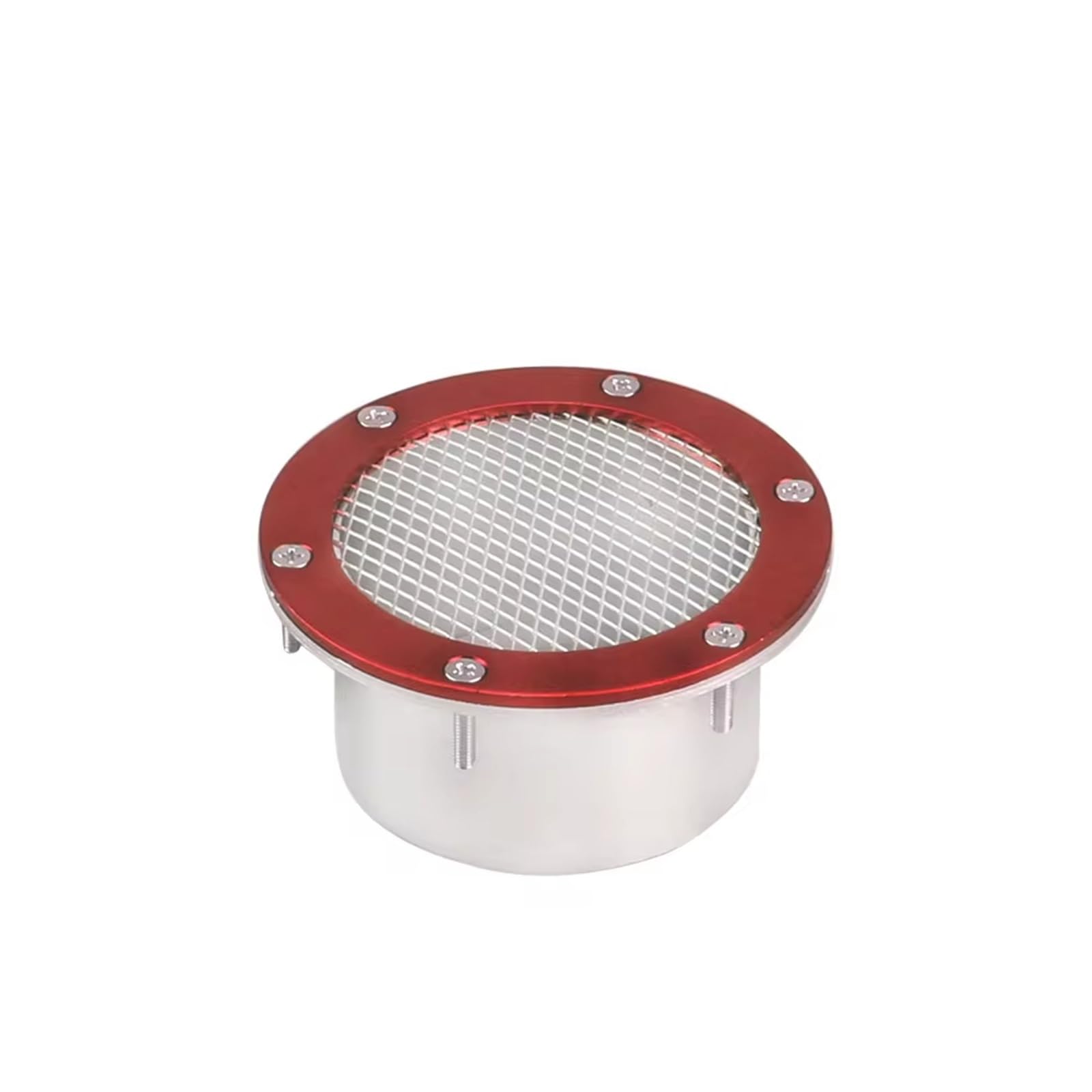 Lufteinlass Ansaugschlauch Filtro De AR Esportivo 76mm Turbolader Patrone Lufteinlass Abdeckung Für Luftfilter Kompressor Haube Intake Carro Auto Kit Auto Ansaugrohr(Rot) von Rdtnvc